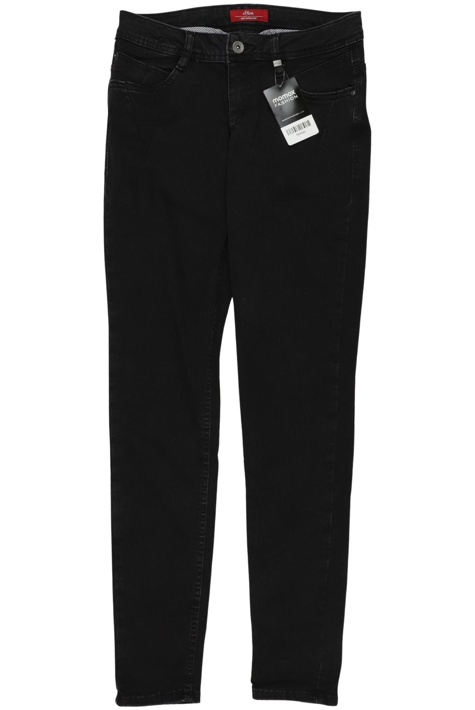 

s.Oliver Damen Jeans, schwarz, Gr. 36