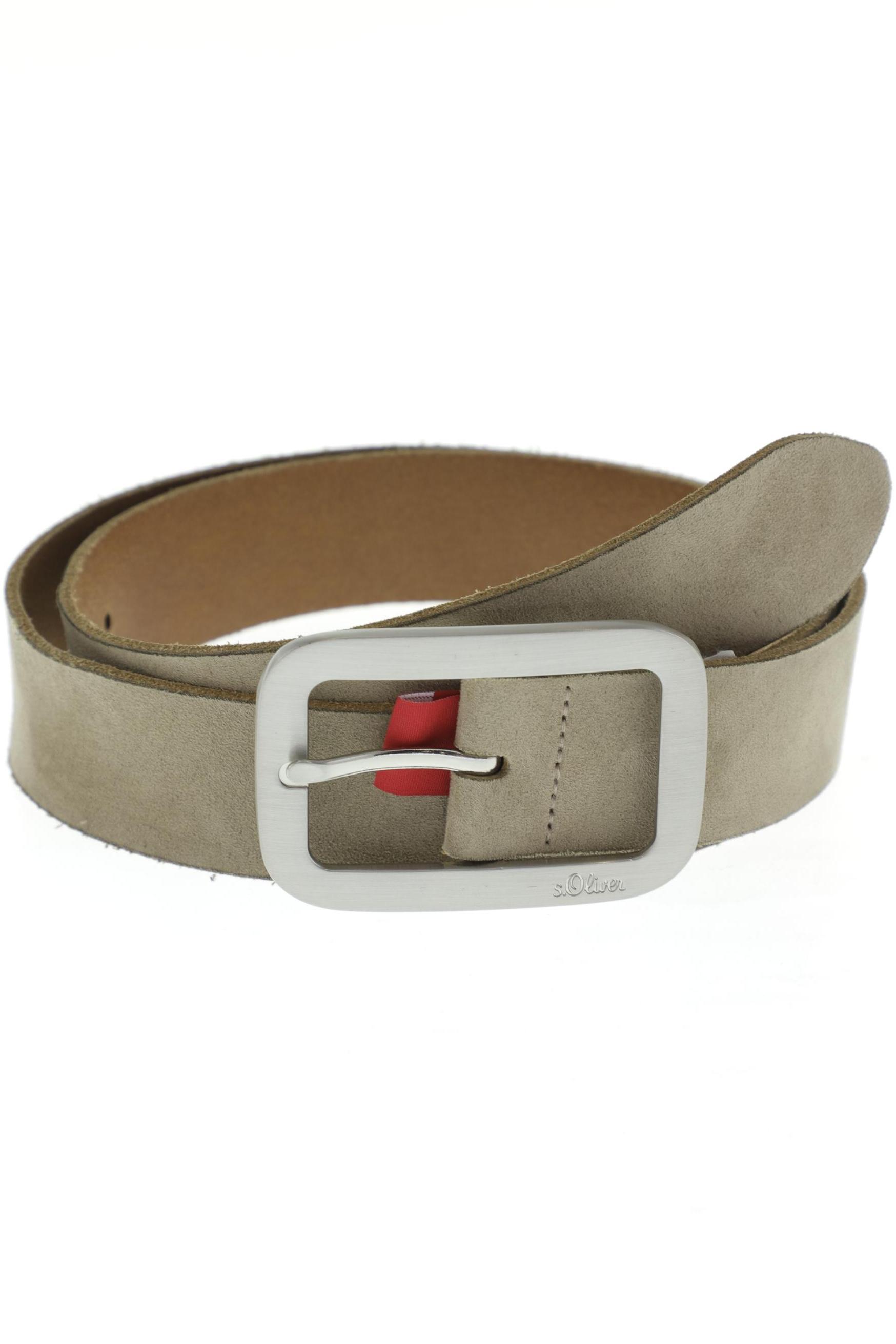 

s.Oliver Damen Gürtel, beige, Gr. 85