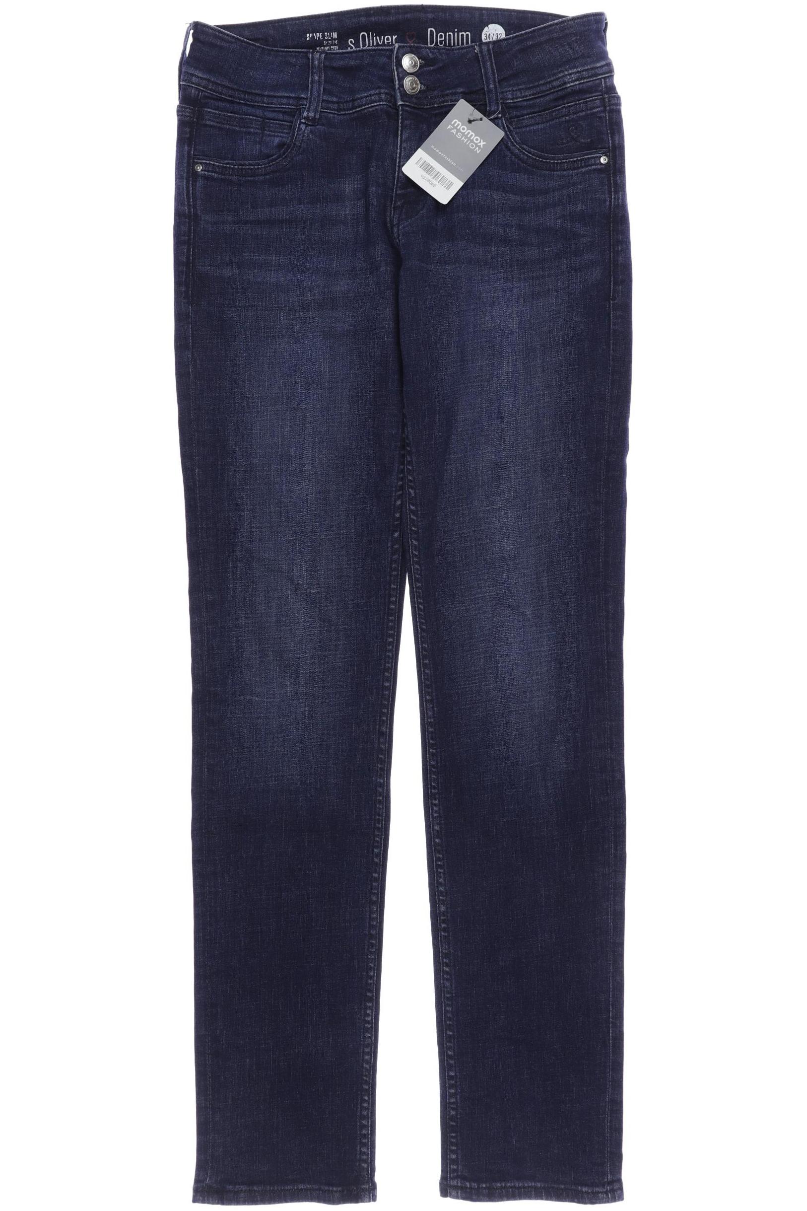 

s.Oliver Damen Jeans, marineblau, Gr. 34