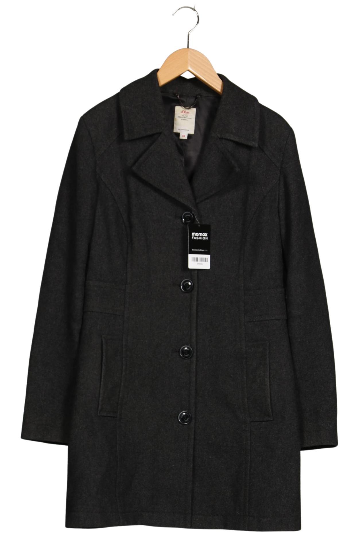 

s.Oliver Damen Mantel, grau, Gr. 38