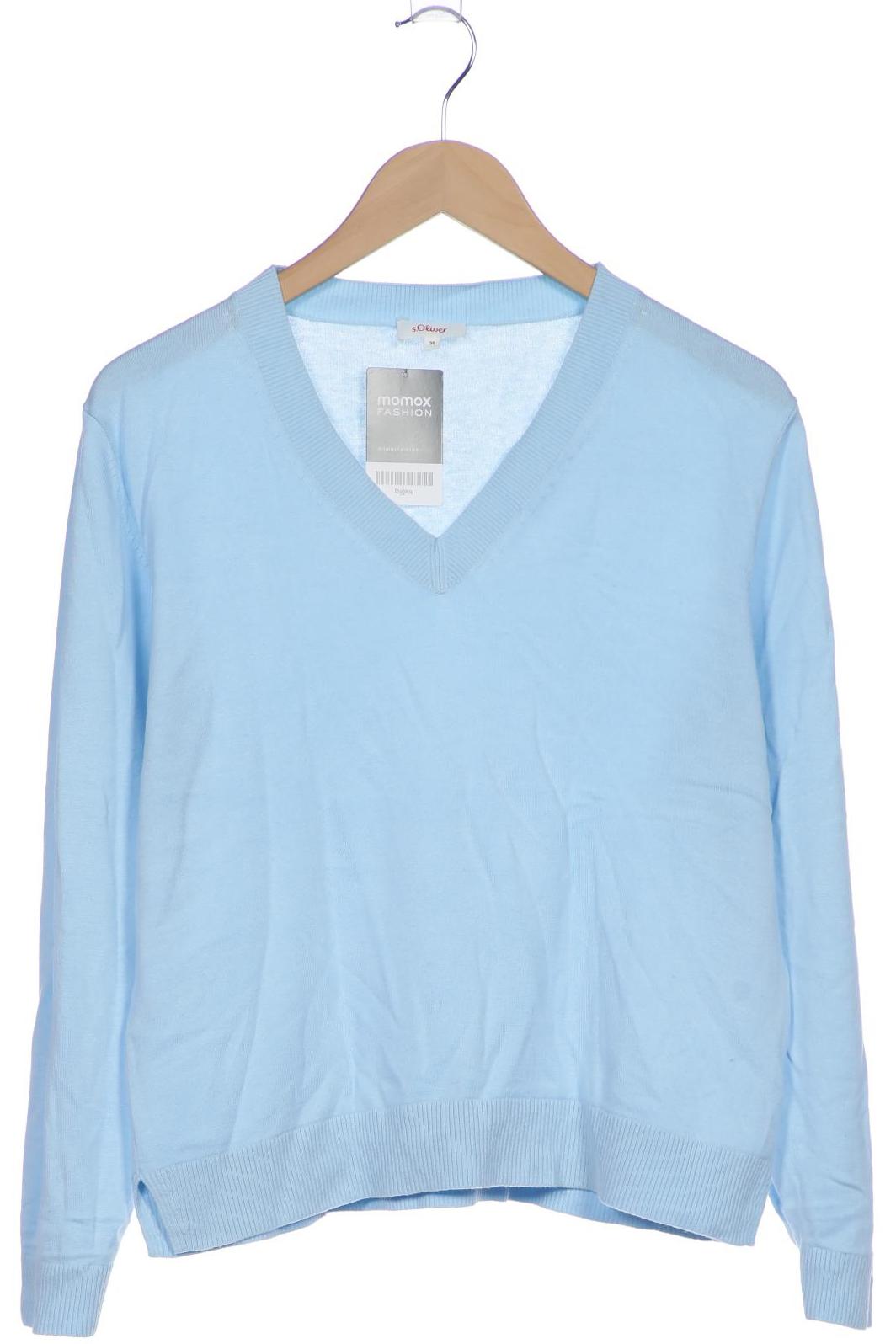 

s.Oliver Damen Pullover, hellblau, Gr. 38