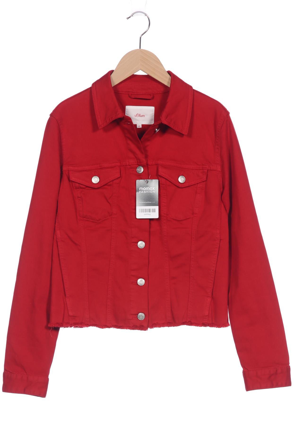 

s.Oliver Damen Jacke, rot, Gr. 40