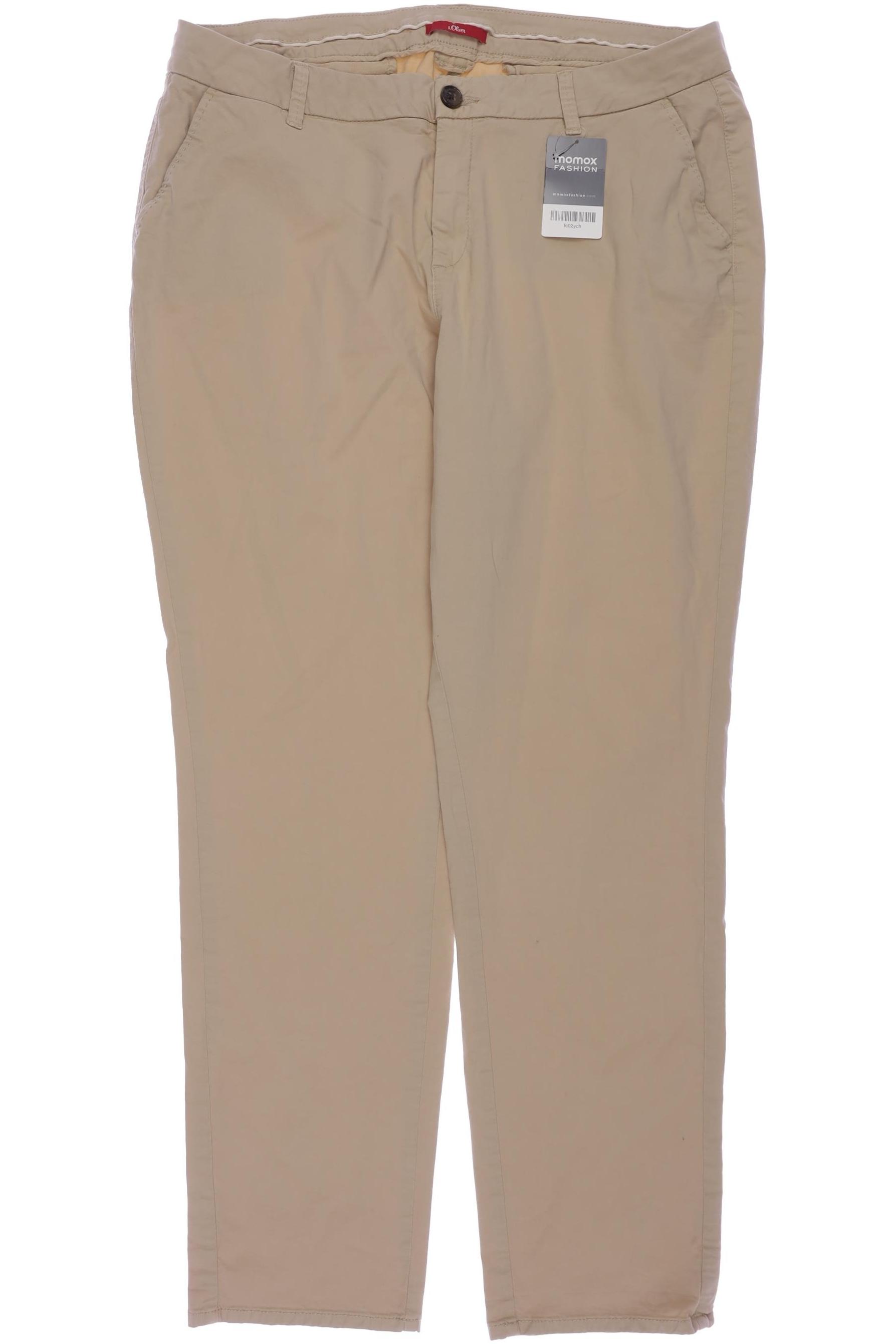

s.Oliver Damen Stoffhose, beige, Gr. 46