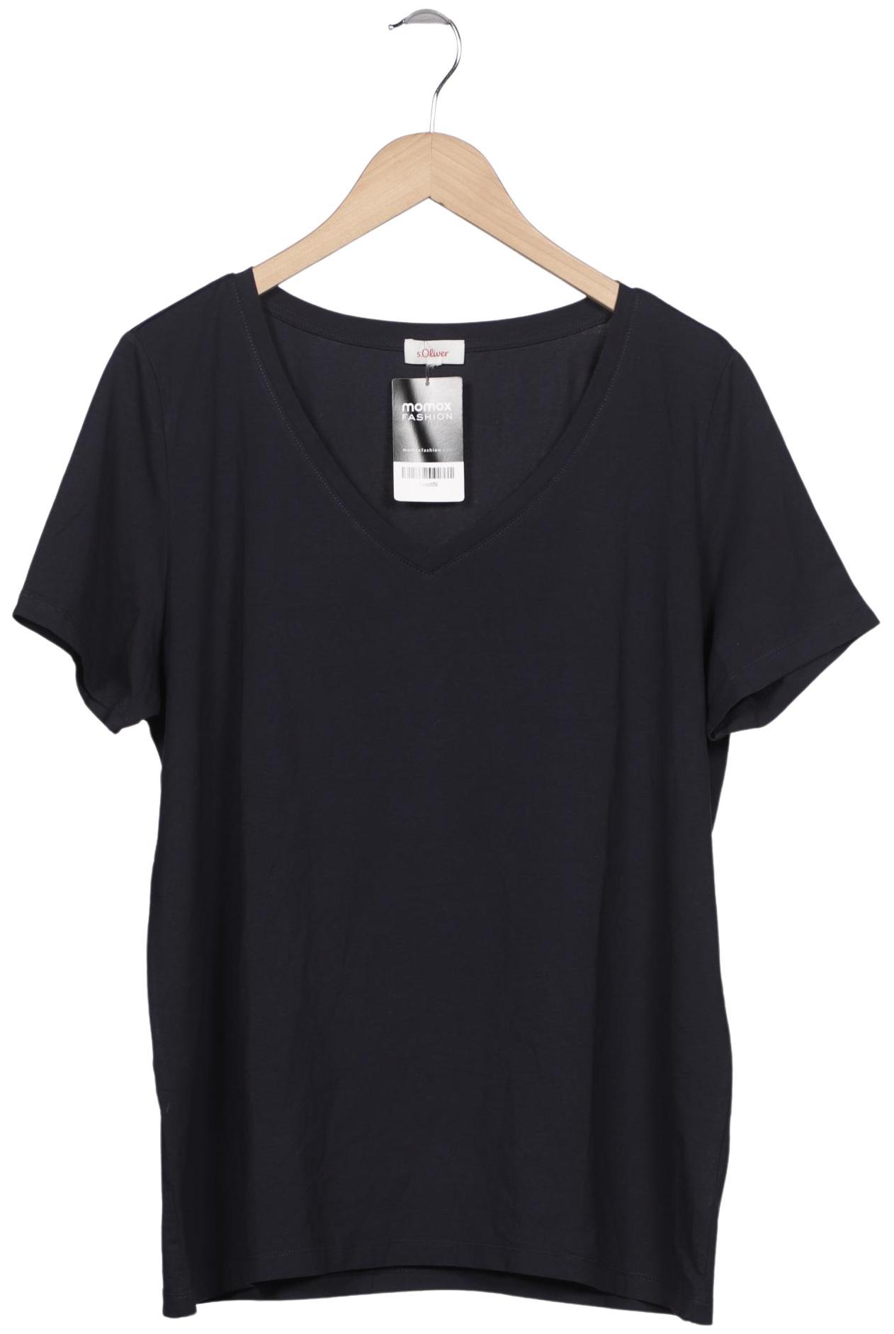 

s.Oliver Damen T-Shirt, marineblau, Gr. 48