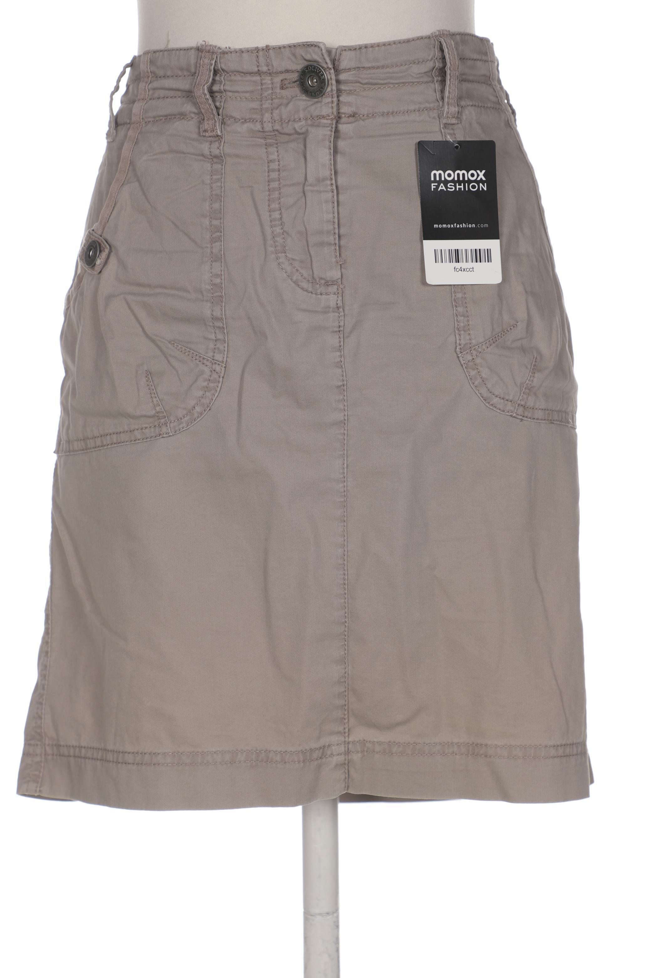 

s.Oliver Damen Rock, grau, Gr. 38