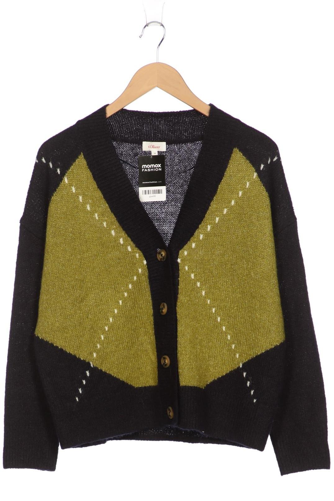 

s.Oliver Damen Strickjacke, marineblau, Gr. 34