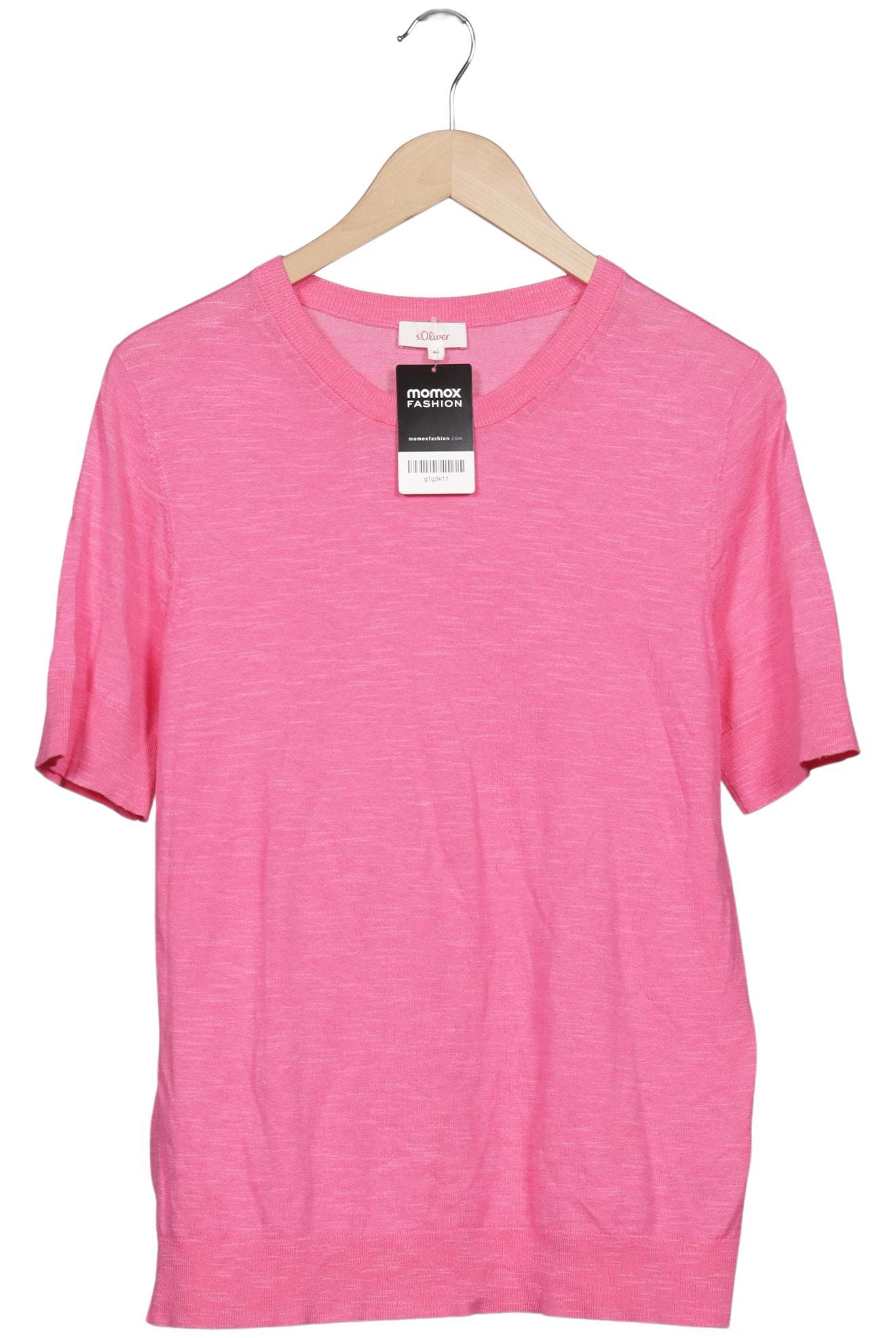 

s.Oliver Damen T-Shirt, pink, Gr. 44