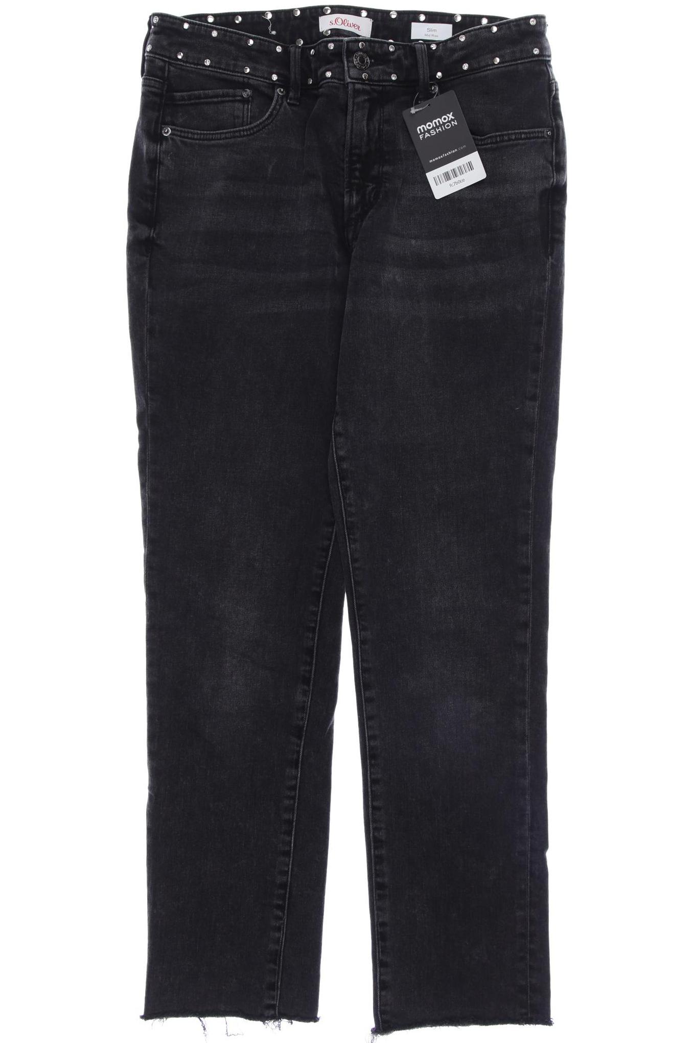 

s.Oliver Damen Jeans, grau