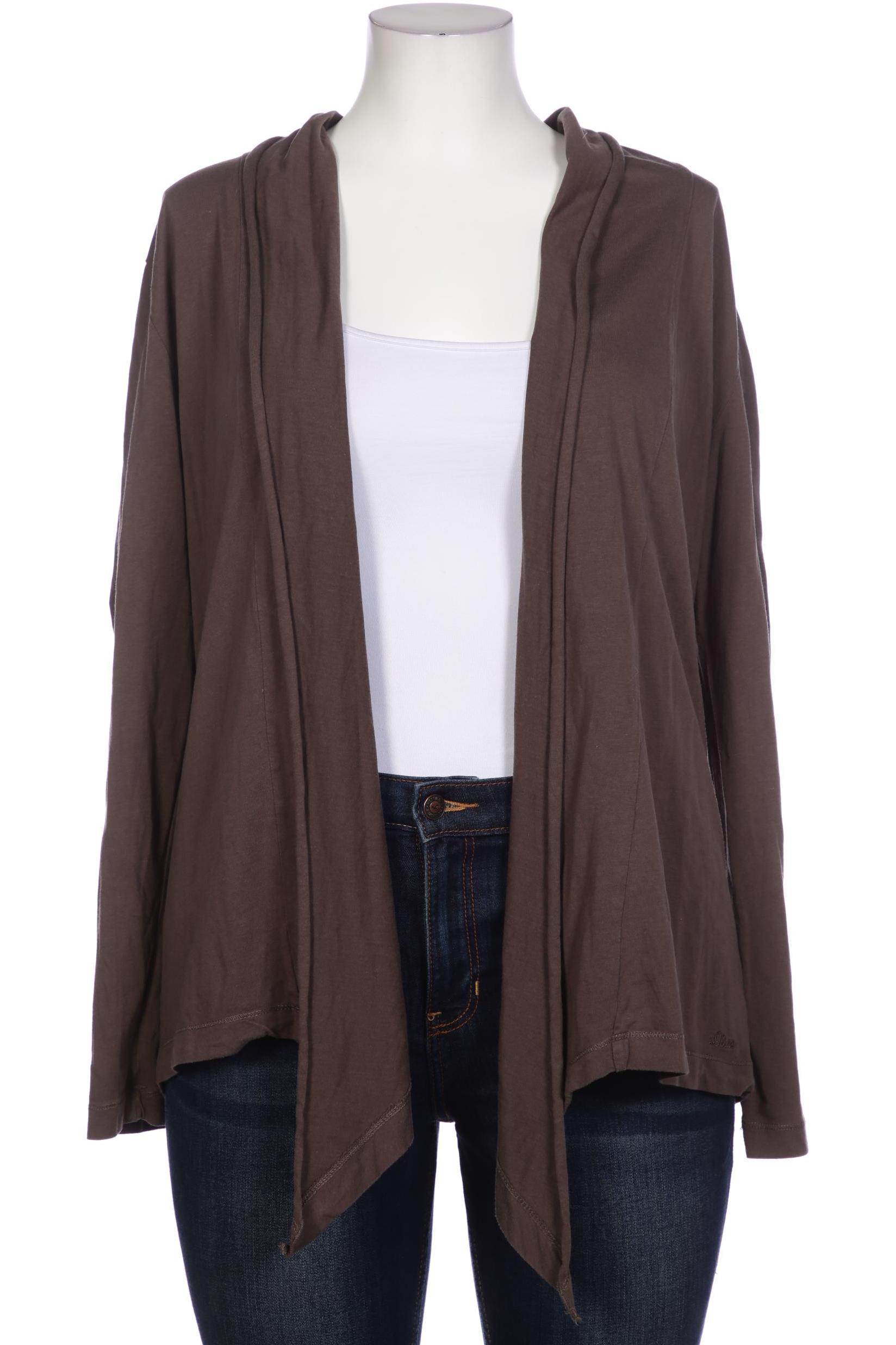 

s.Oliver Damen Strickjacke, braun, Gr. 44