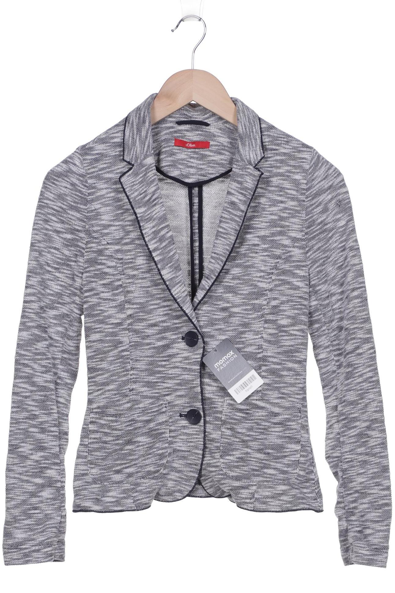 

s.Oliver Damen Strickjacke, marineblau