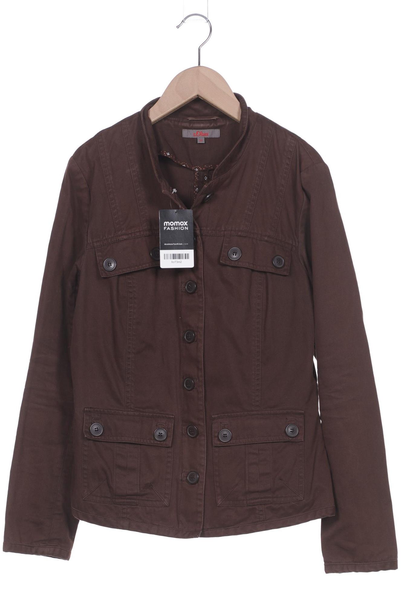 

s.Oliver Damen Jacke, braun, Gr. 38