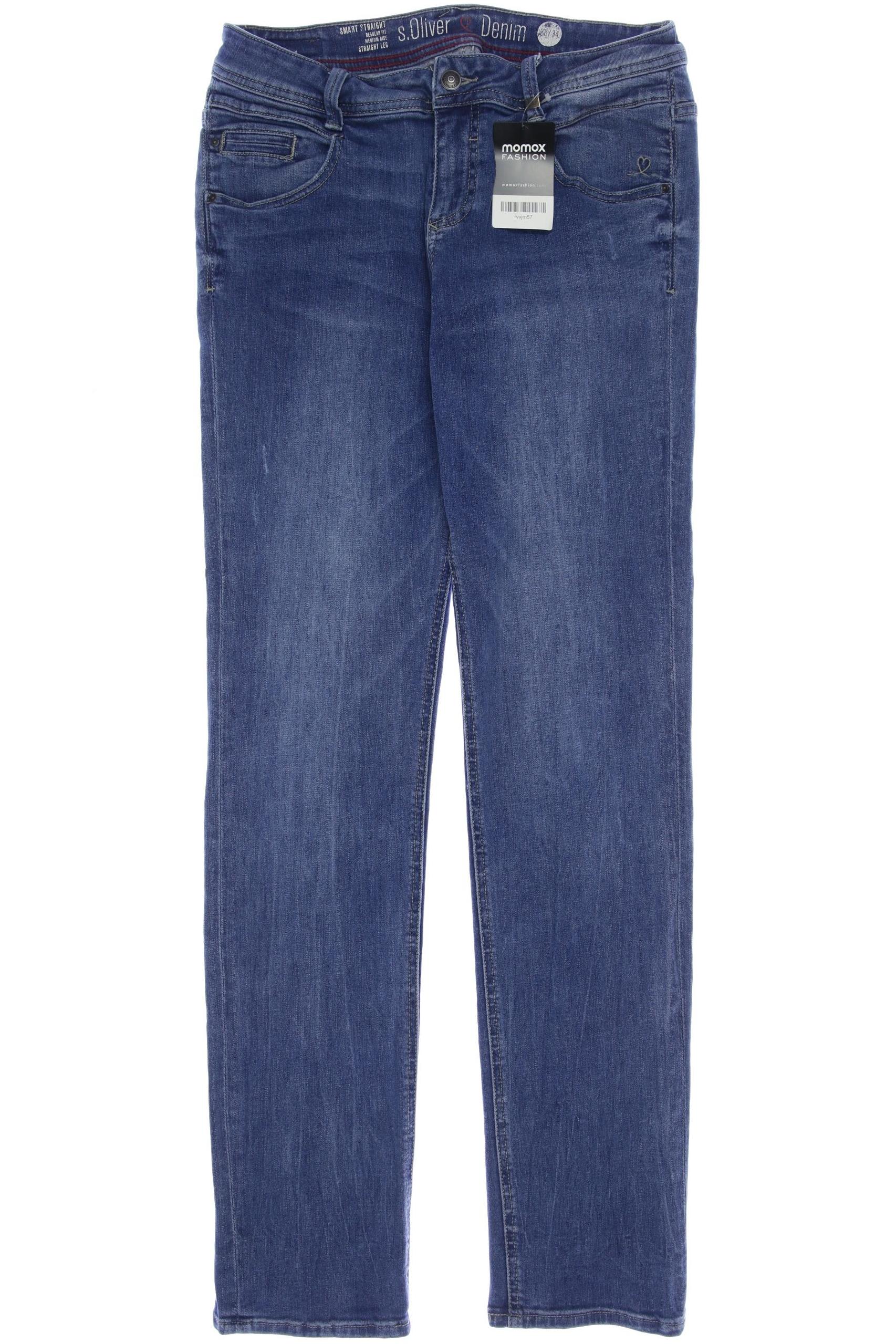 

s.Oliver Damen Jeans, blau, Gr. 28