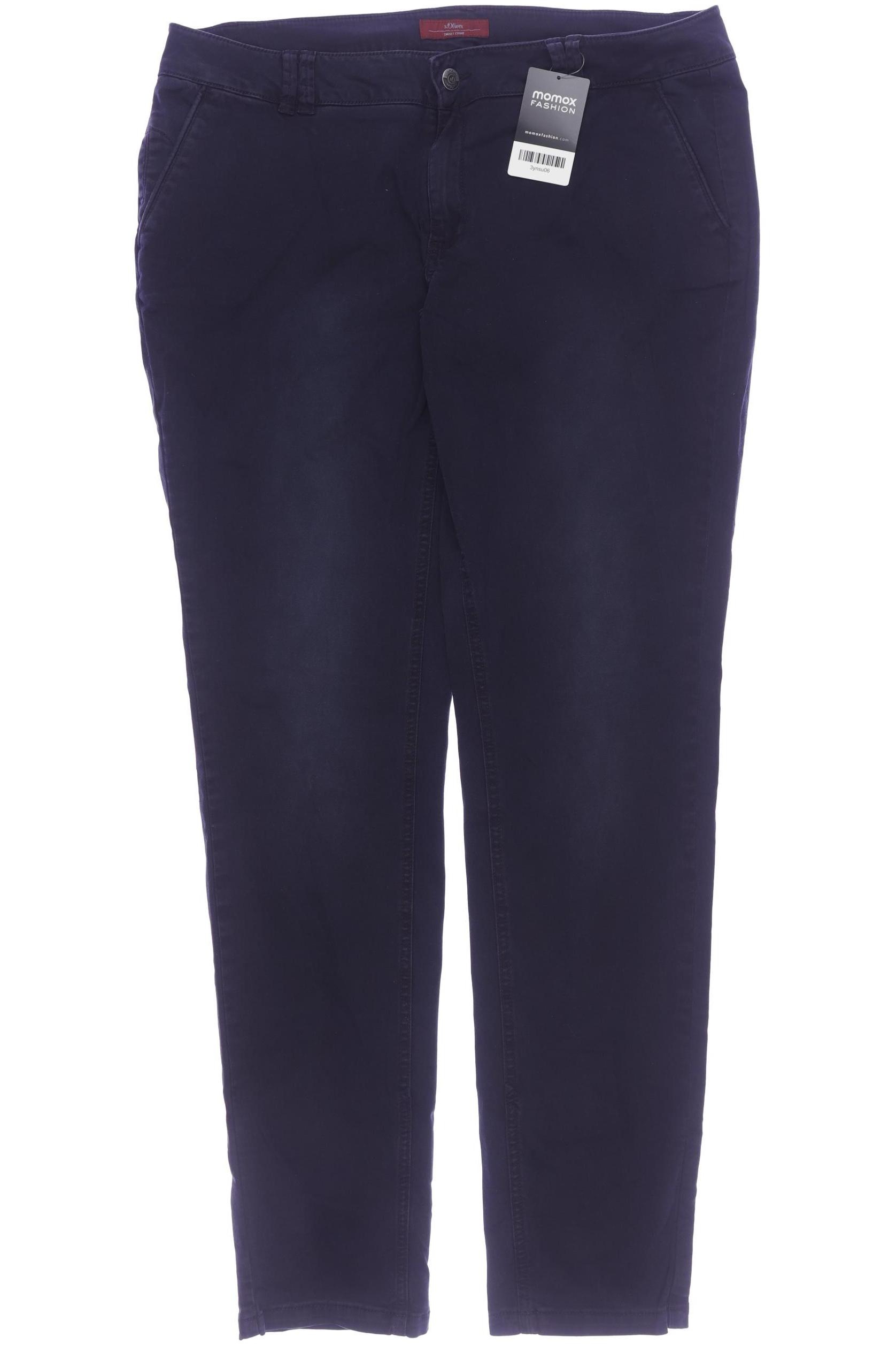 

s.Oliver Damen Stoffhose, marineblau, Gr. 42