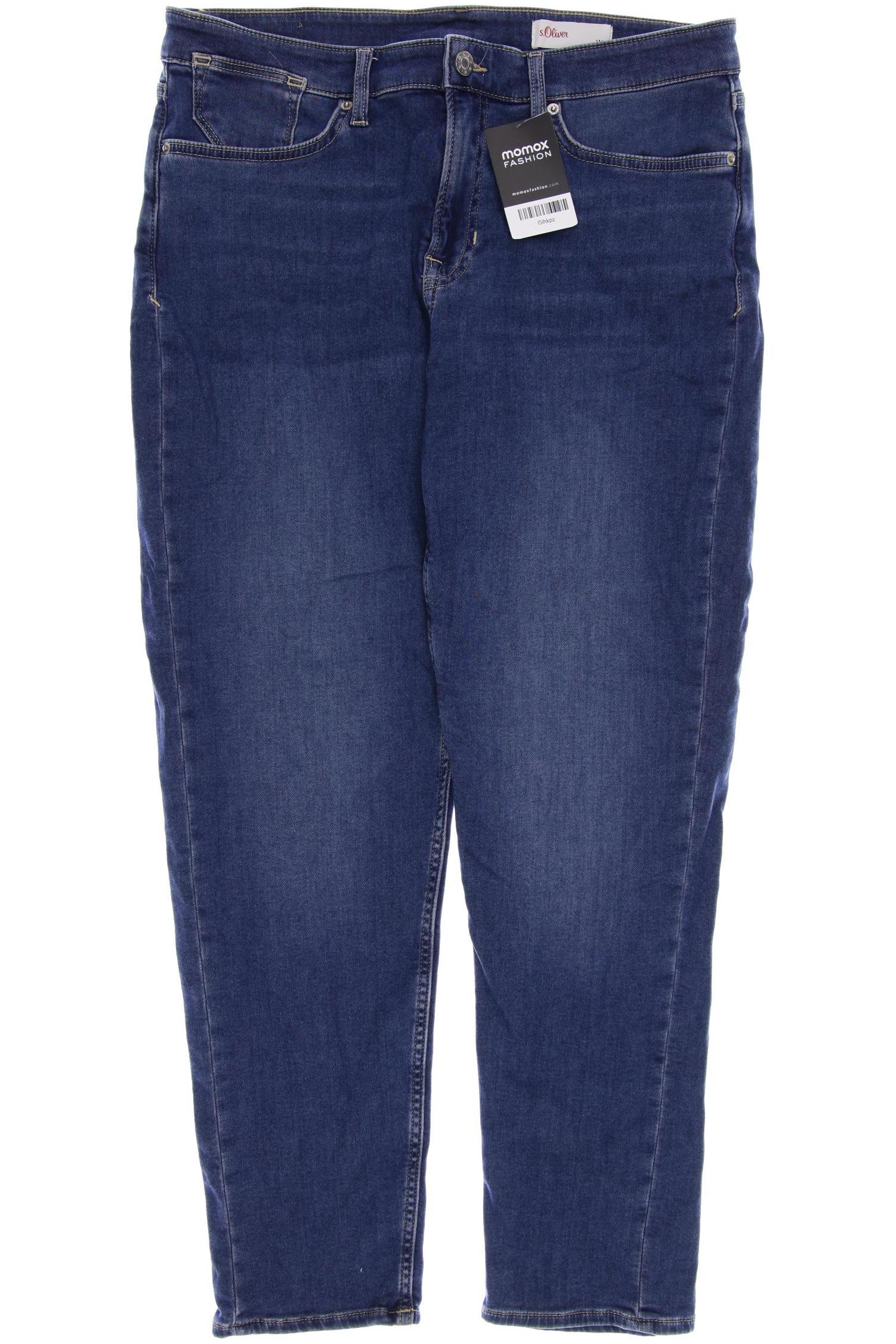 

s.Oliver Damen Jeans, marineblau
