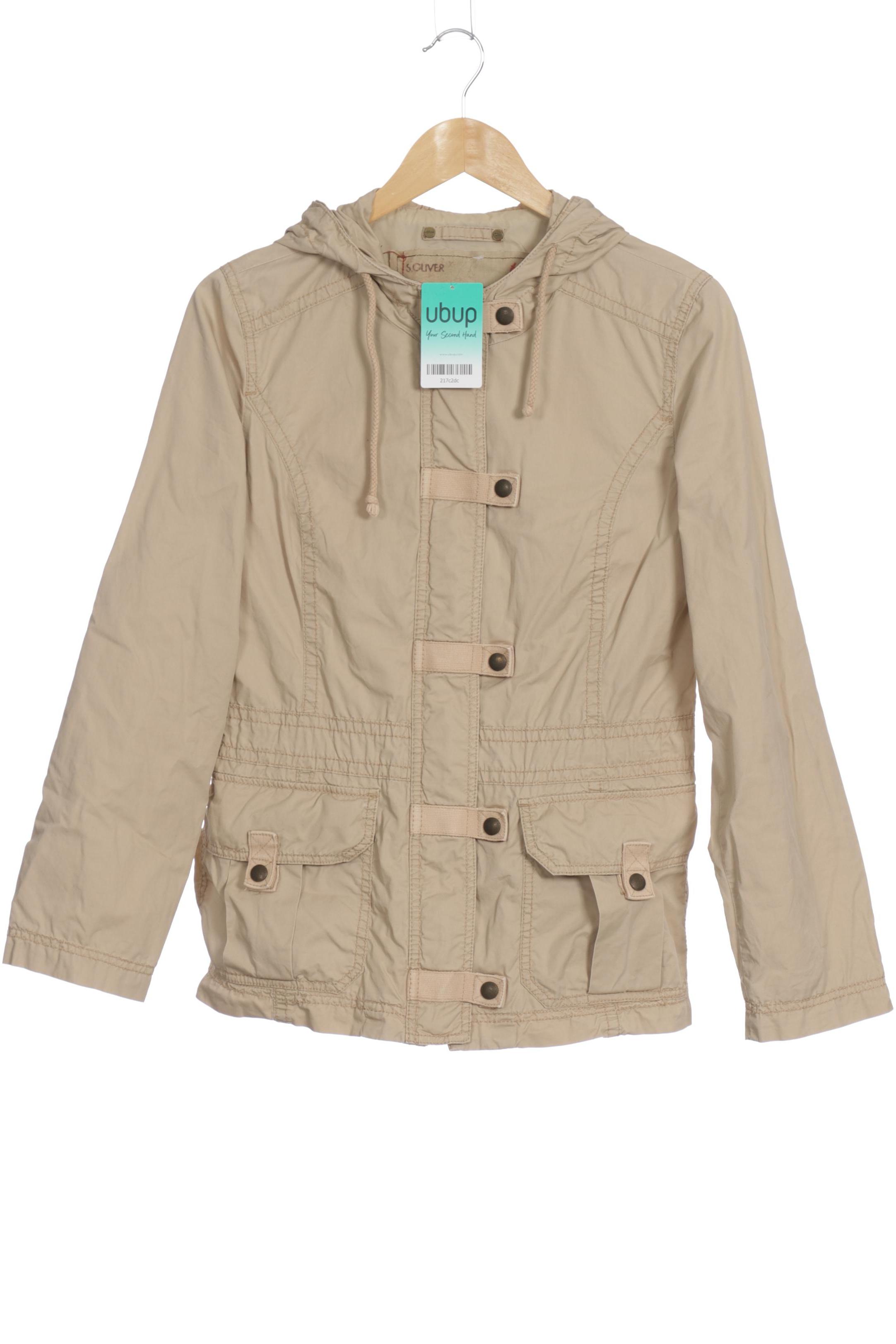 

s.Oliver Damen Mantel, beige, Gr. 38