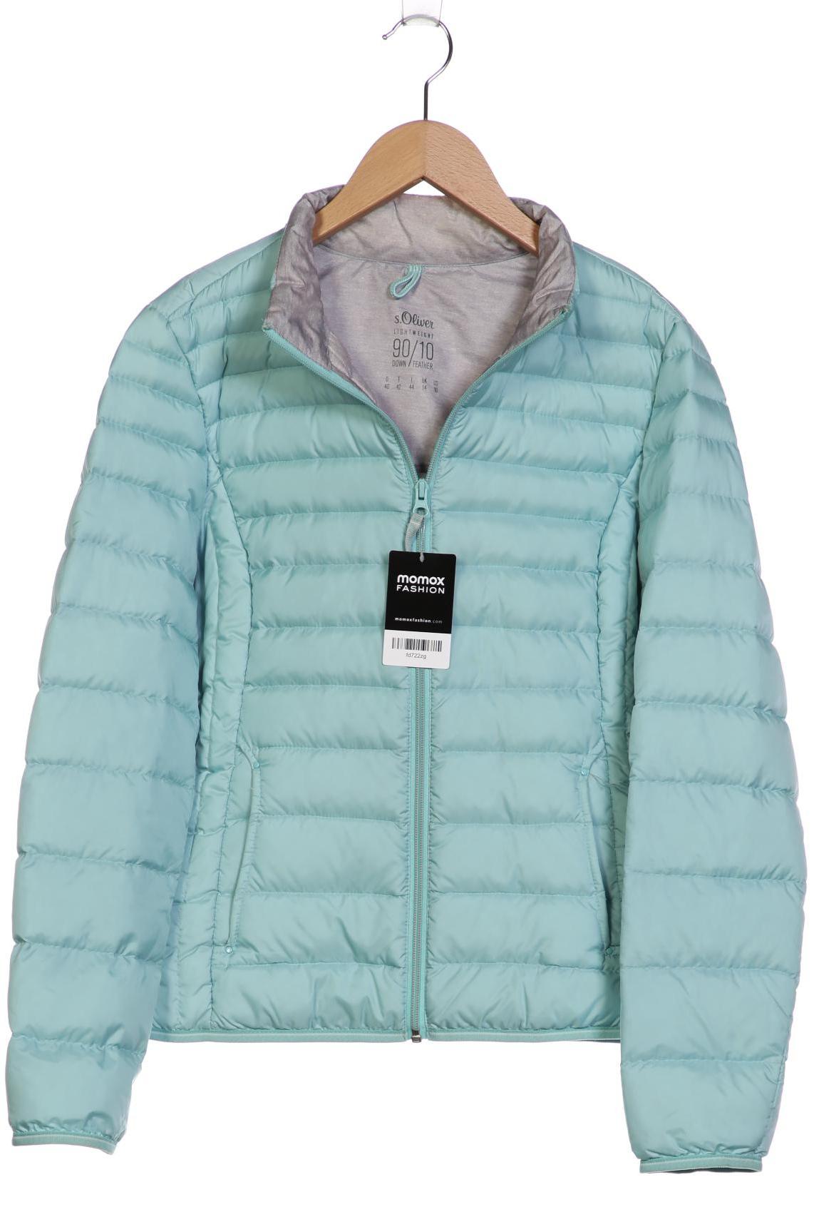 

s.Oliver Damen Jacke, türkis, Gr. 40
