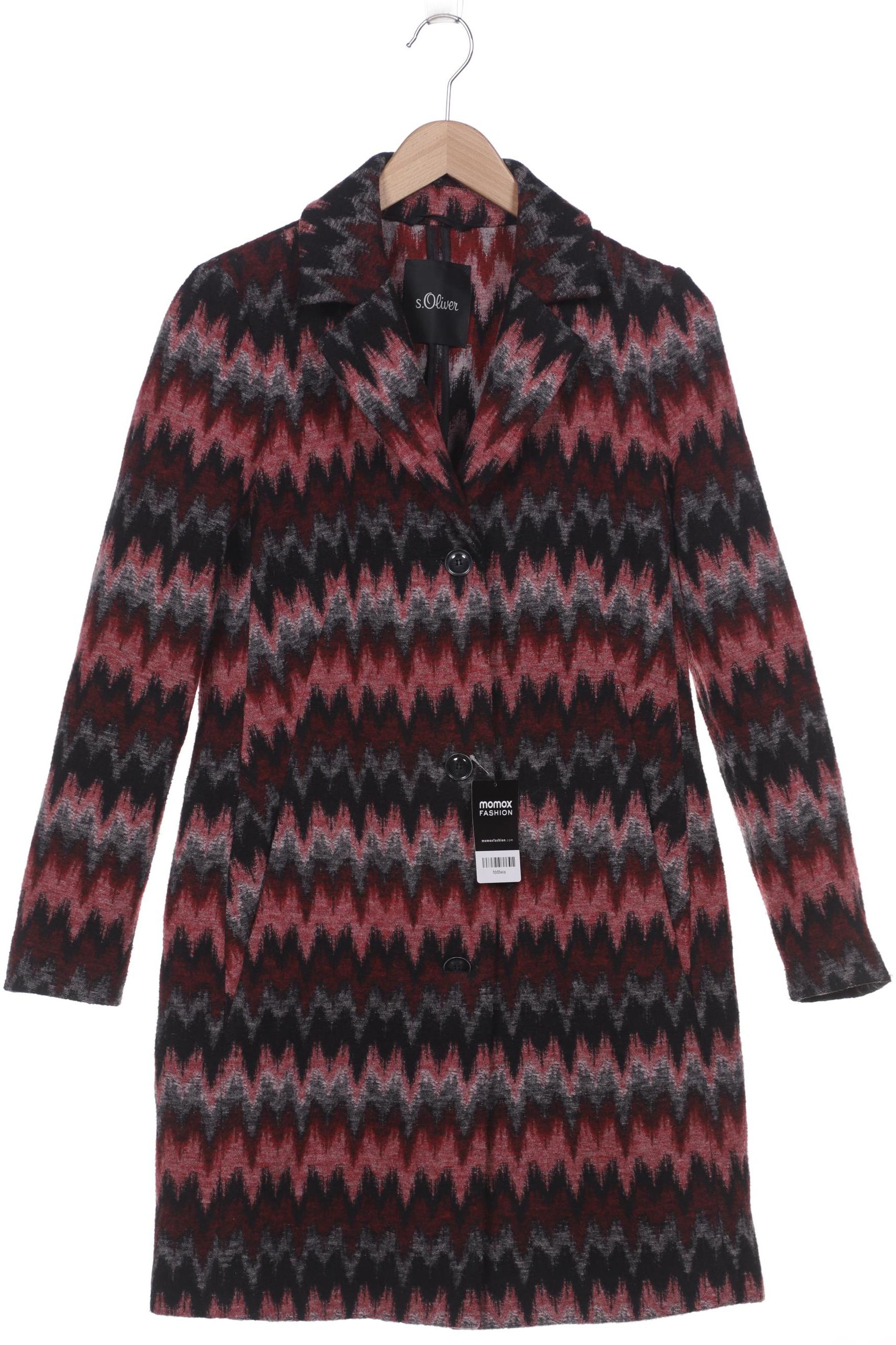

s.Oliver Damen Mantel, schwarz