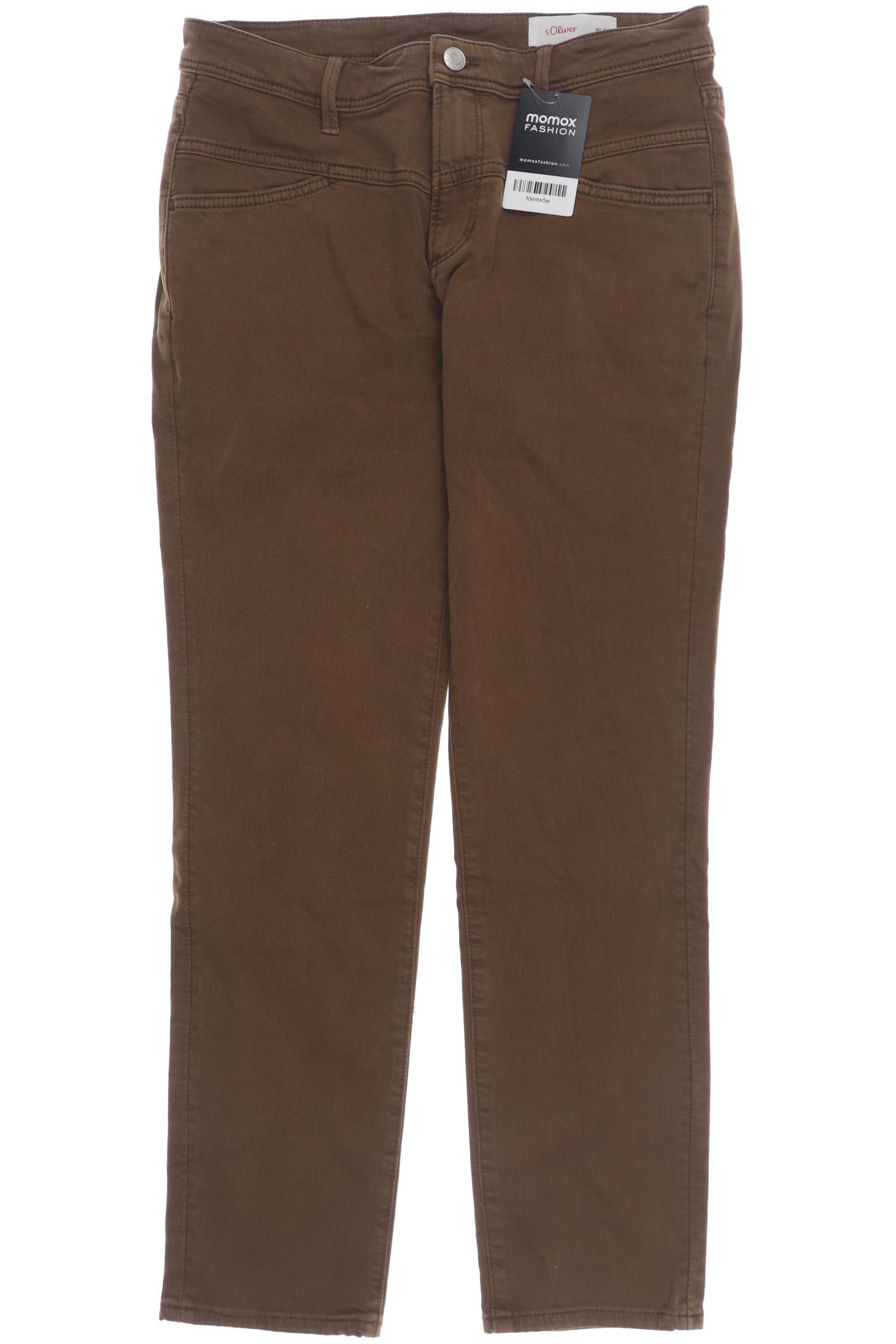 

s.Oliver Damen Jeans, braun