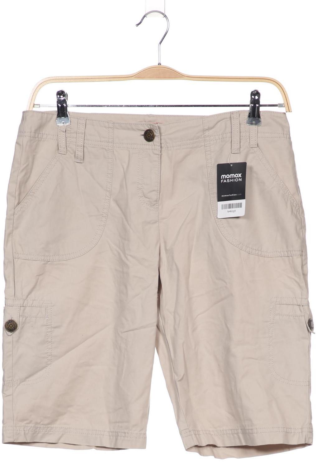 

s.Oliver Damen Shorts, cremeweiß