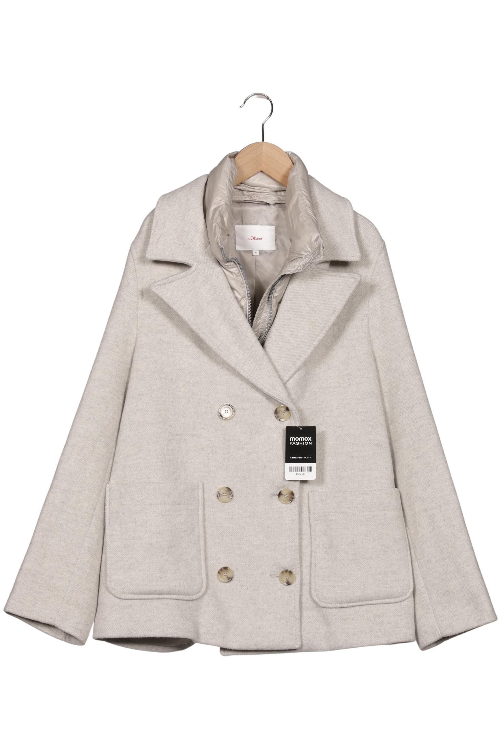 

s.Oliver Damen Mantel, beige, Gr. 42