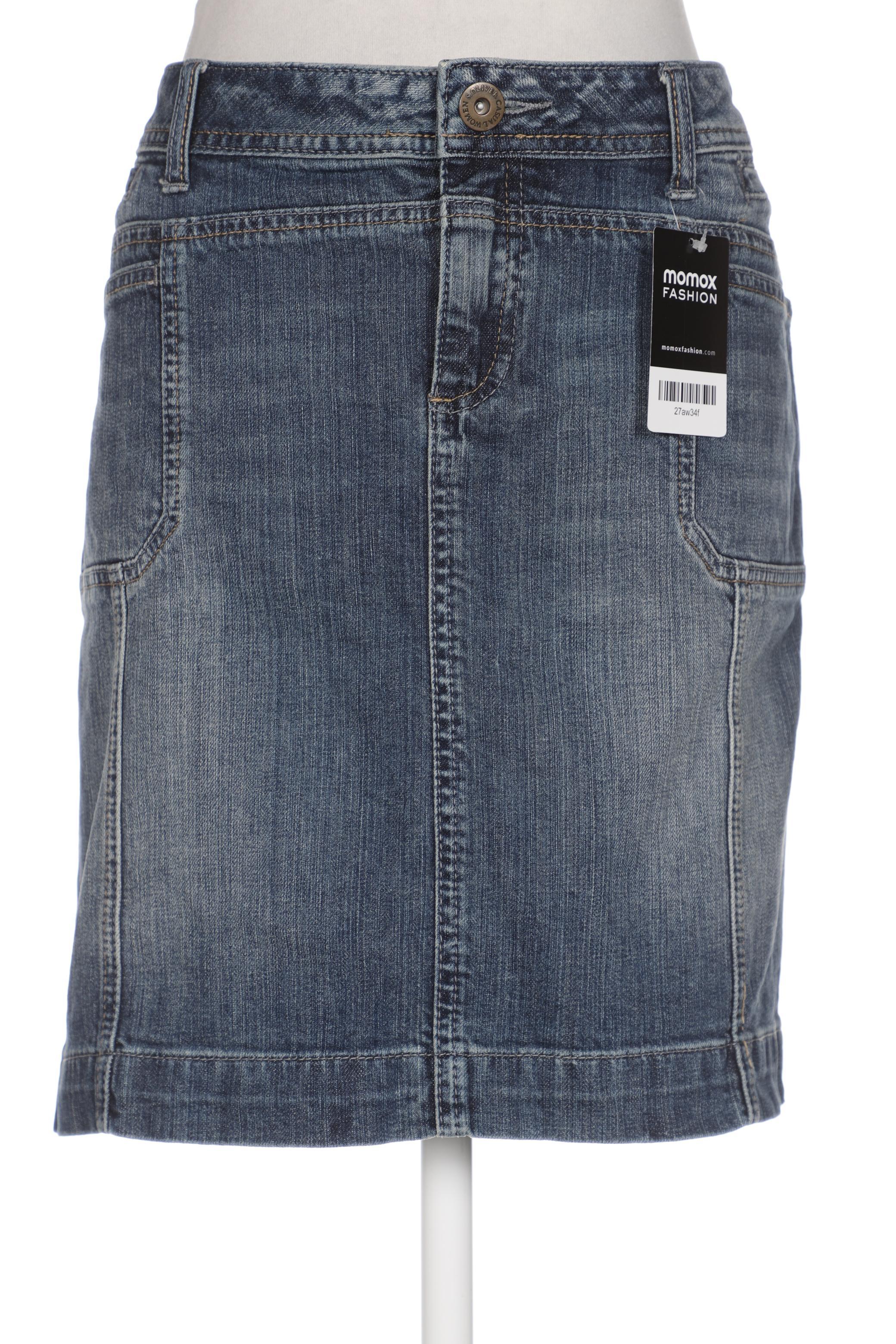 

s.Oliver Damen Rock, blau, Gr. 40