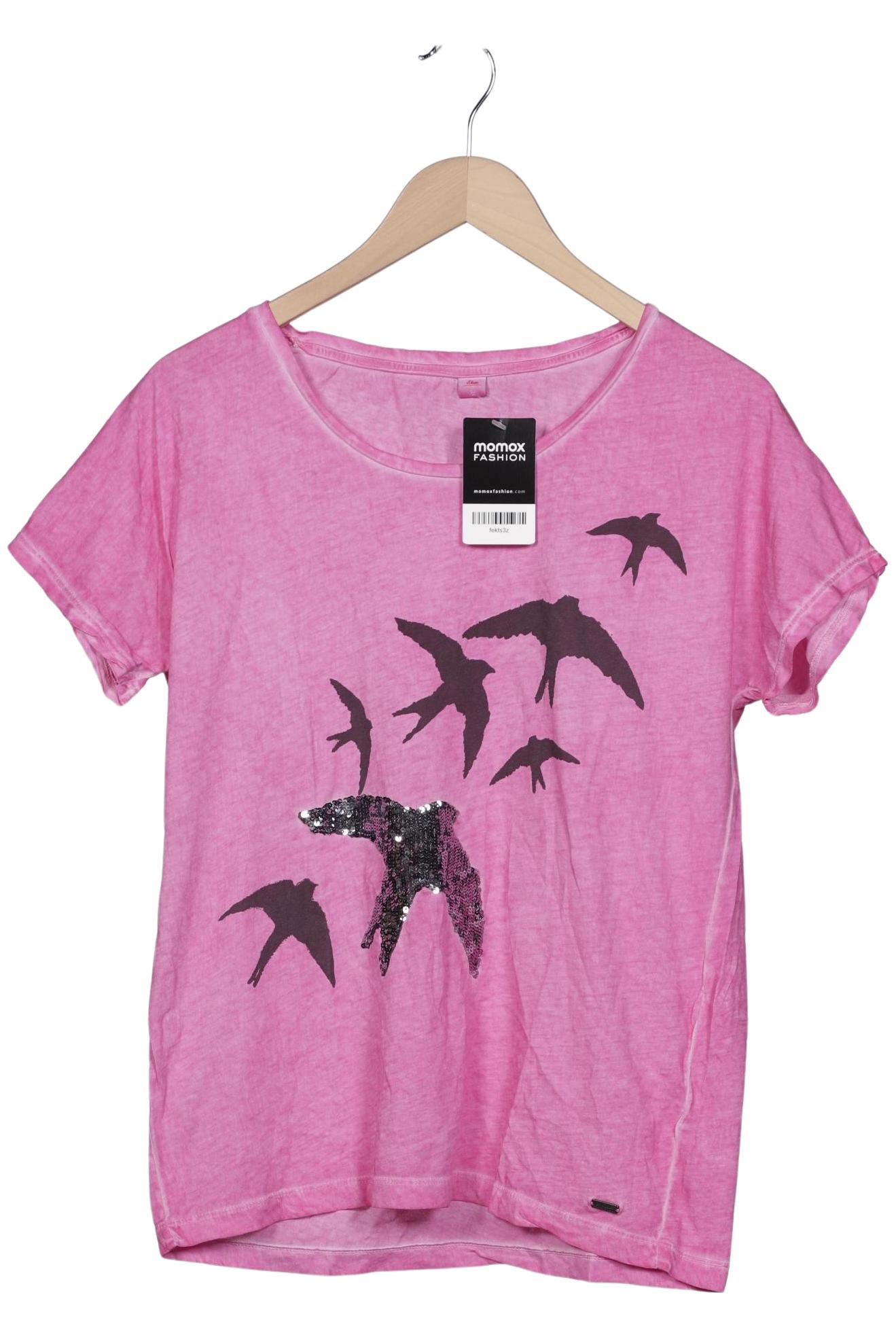 

s.Oliver Damen T-Shirt, pink, Gr. 36