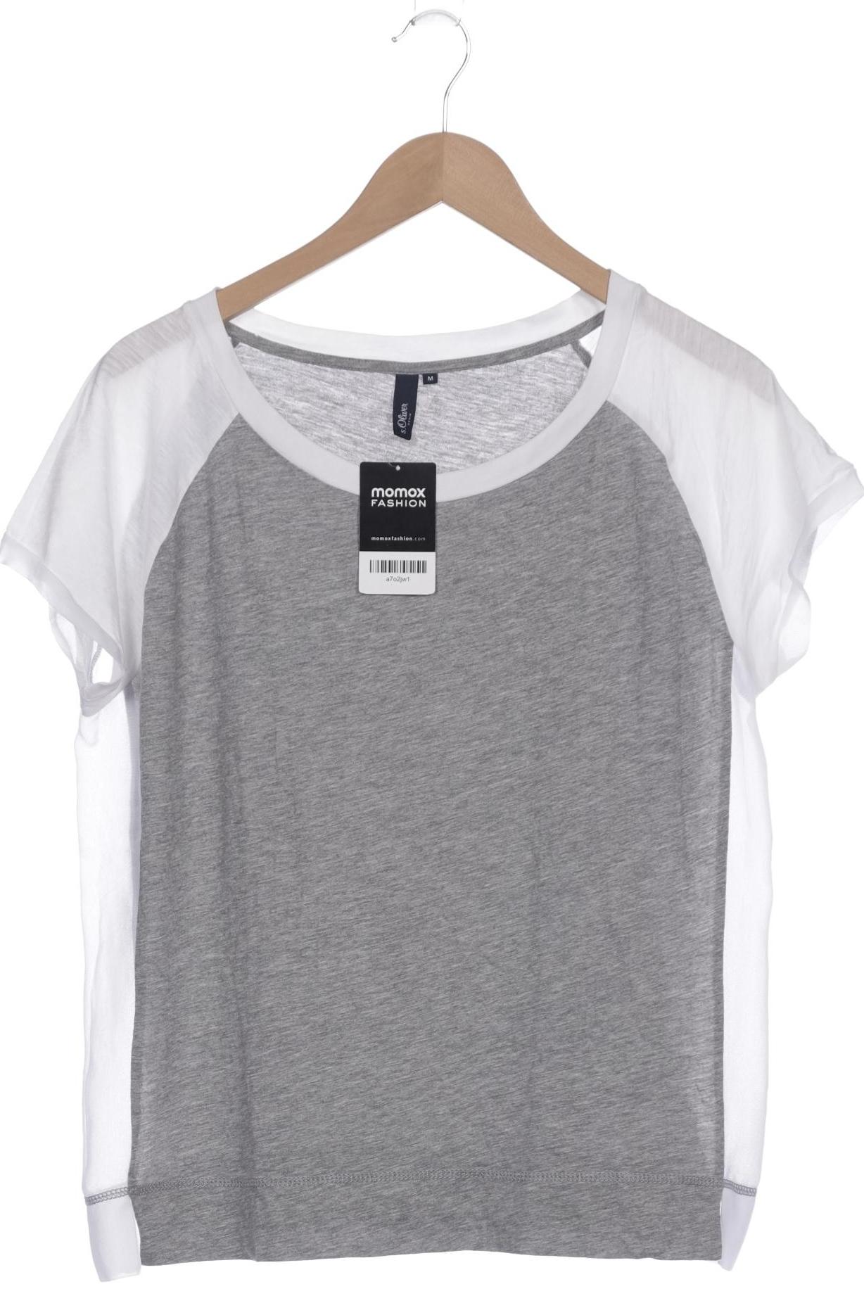 

s.Oliver Damen T-Shirt, grau, Gr. 38