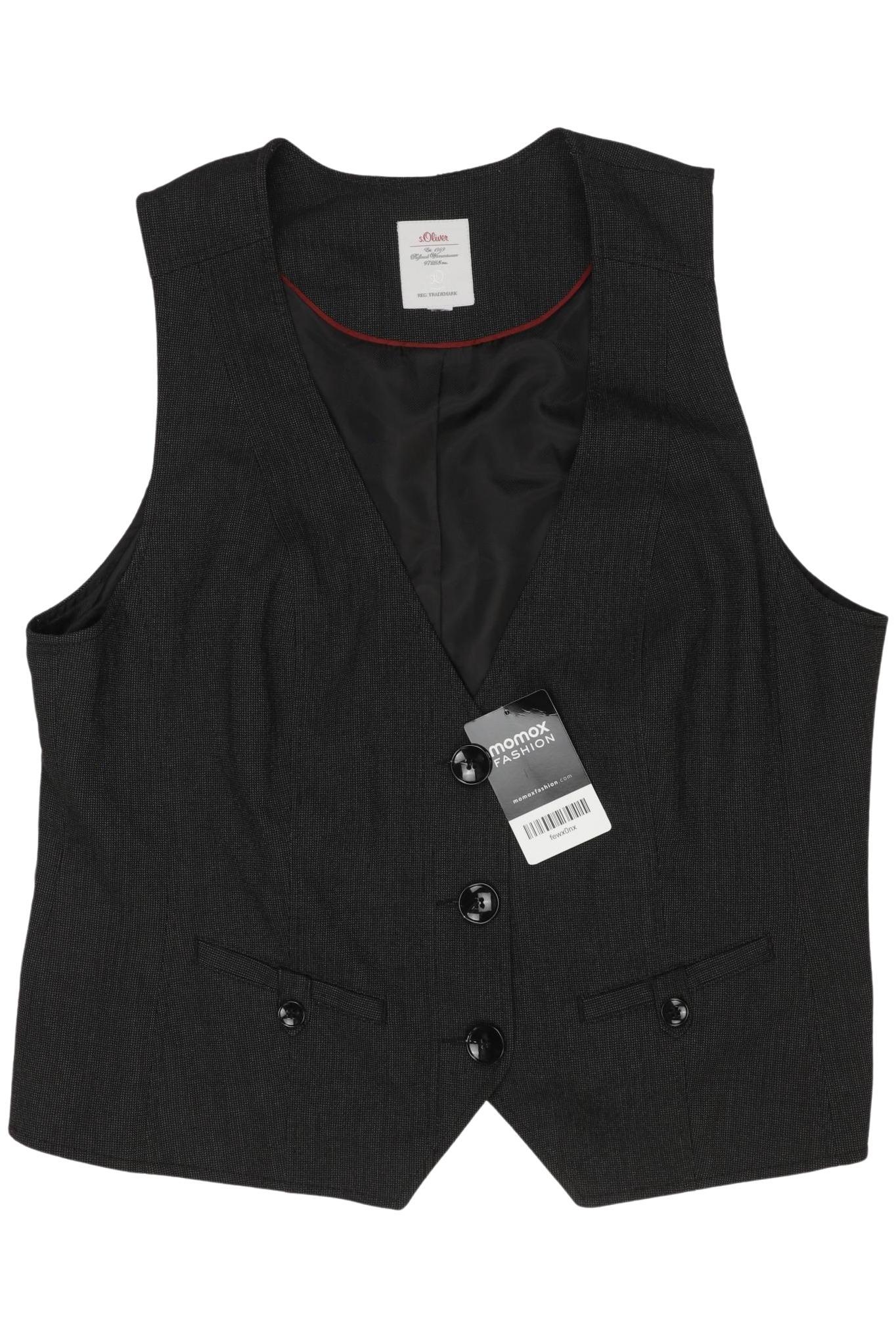 

s.Oliver Damen Weste, grau, Gr. 42