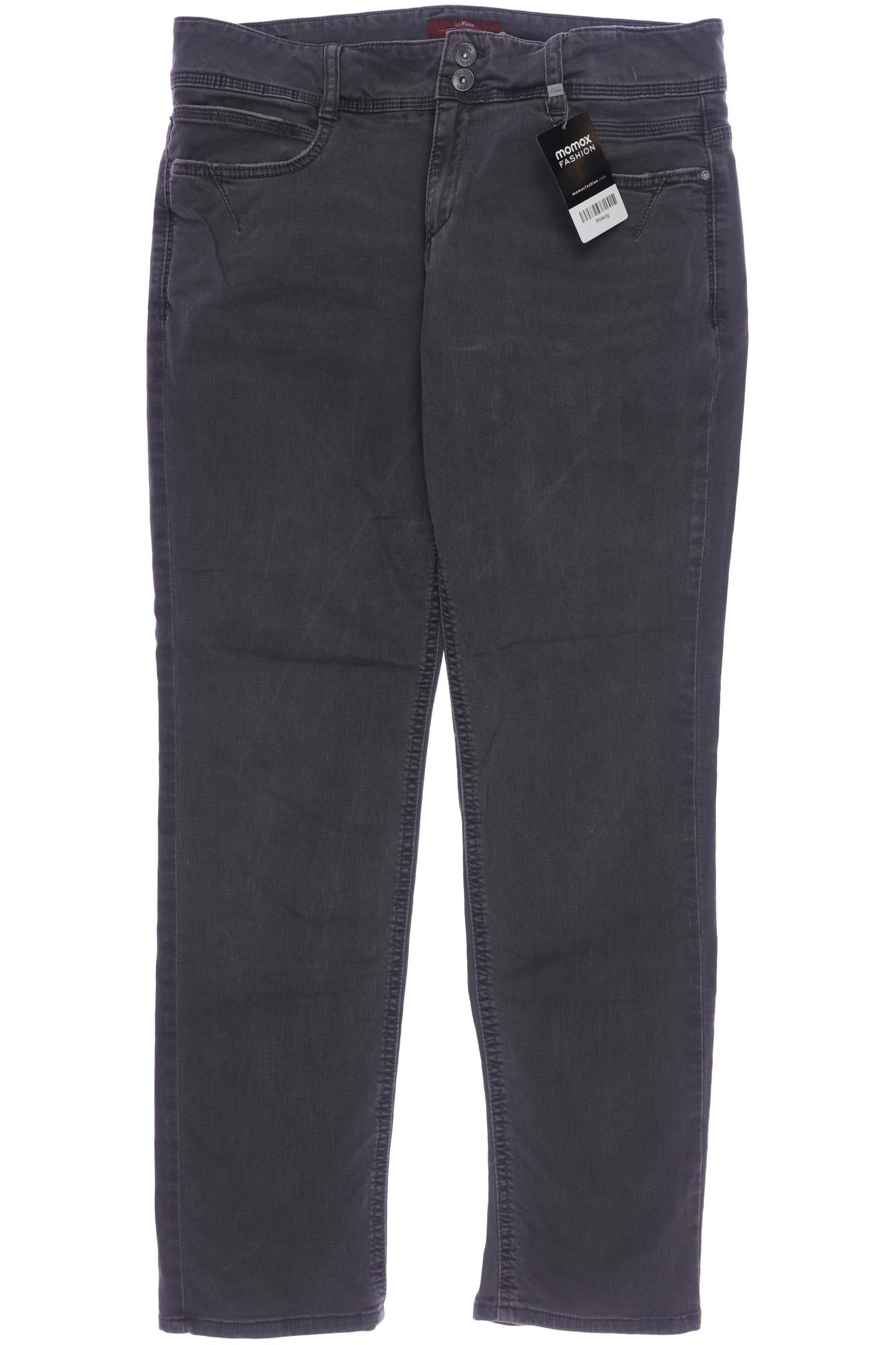 

s.Oliver Damen Jeans, grau, Gr. 35
