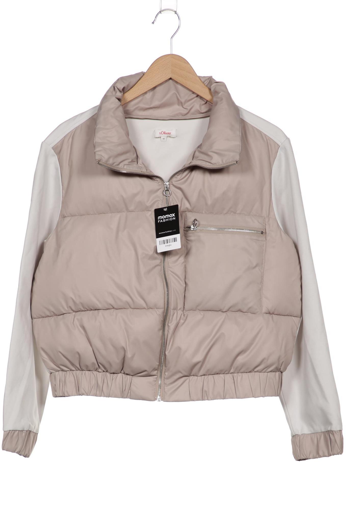 

s.Oliver Damen Jacke, beige, Gr. 40