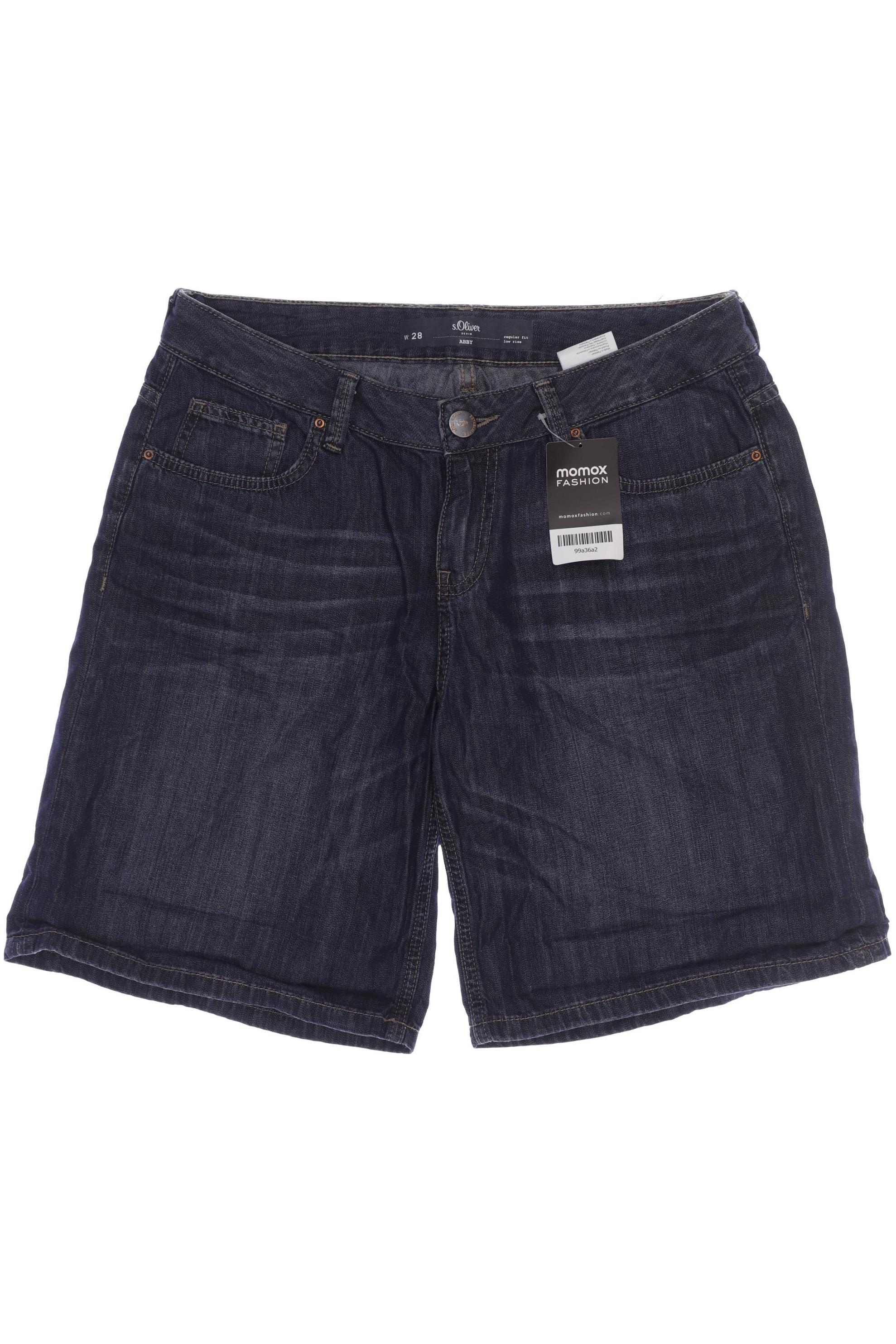 

s.Oliver Damen Shorts, marineblau