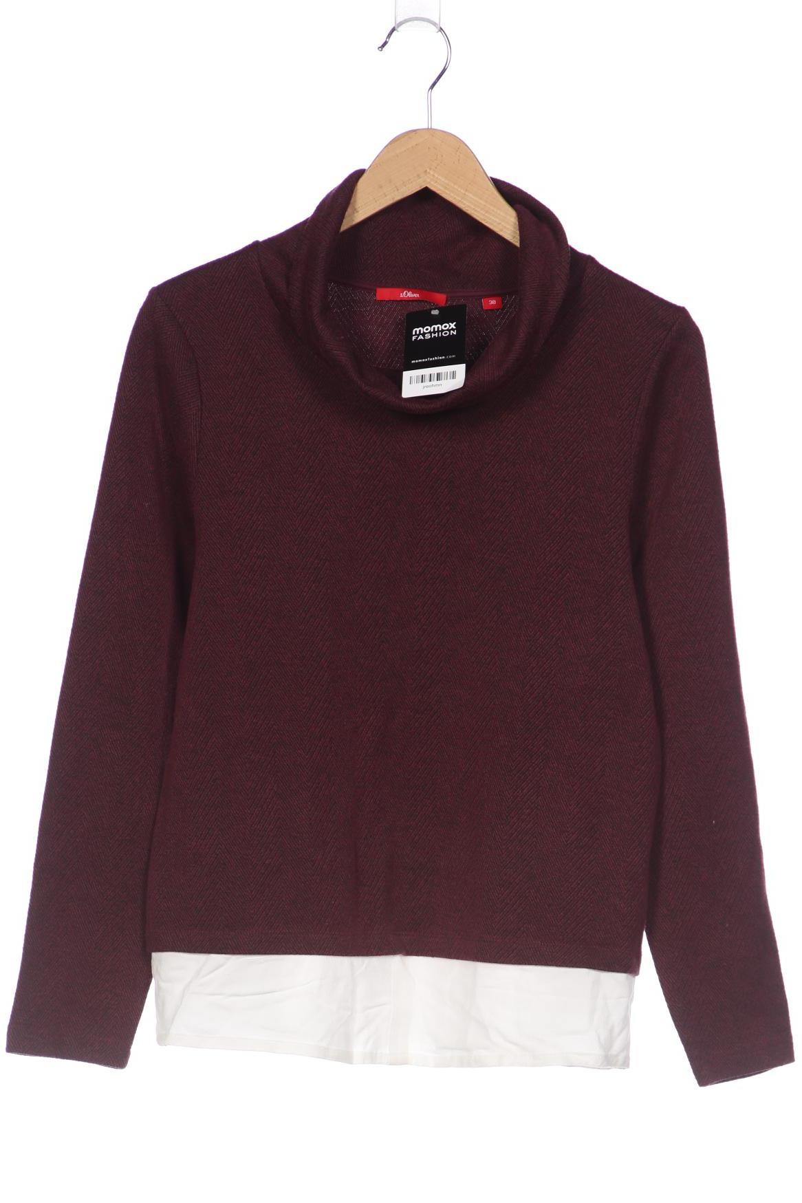 

s.Oliver Damen Sweatshirt, bordeaux, Gr. 38