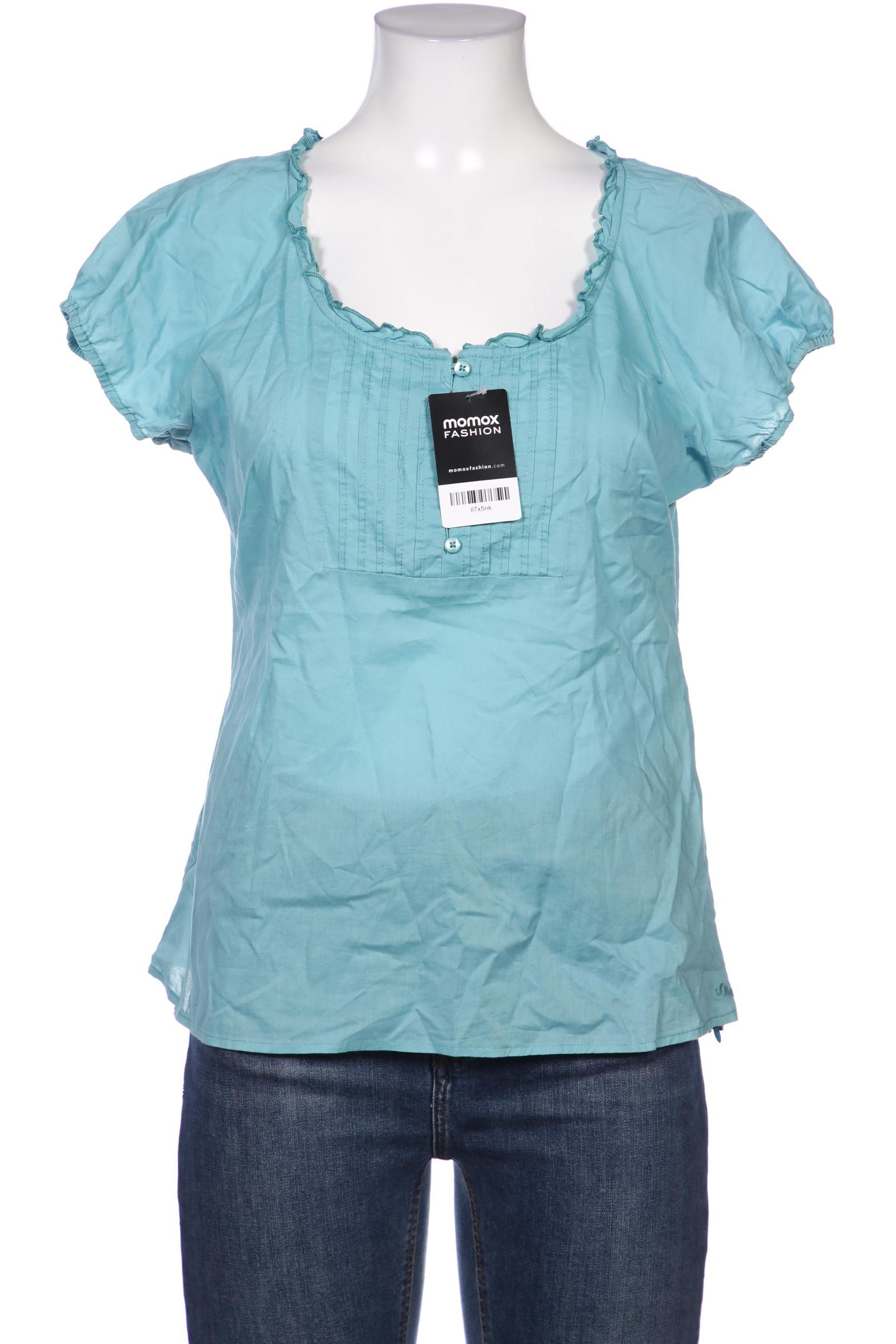 

s.Oliver Damen Bluse, hellblau, Gr. 38