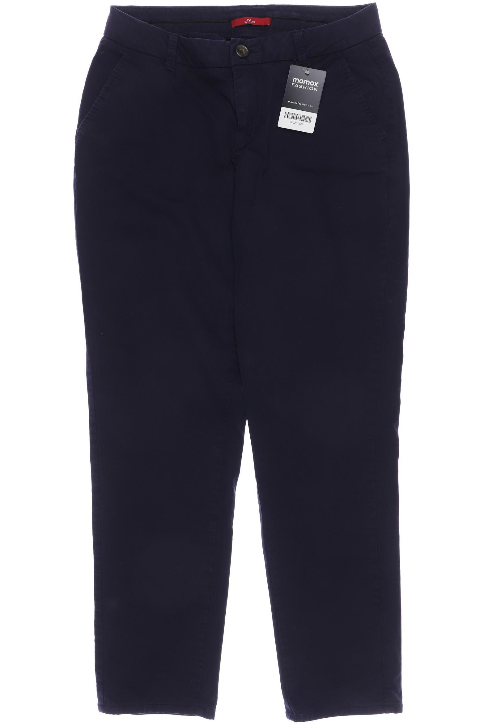 

s.Oliver Damen Stoffhose, marineblau, Gr. 38