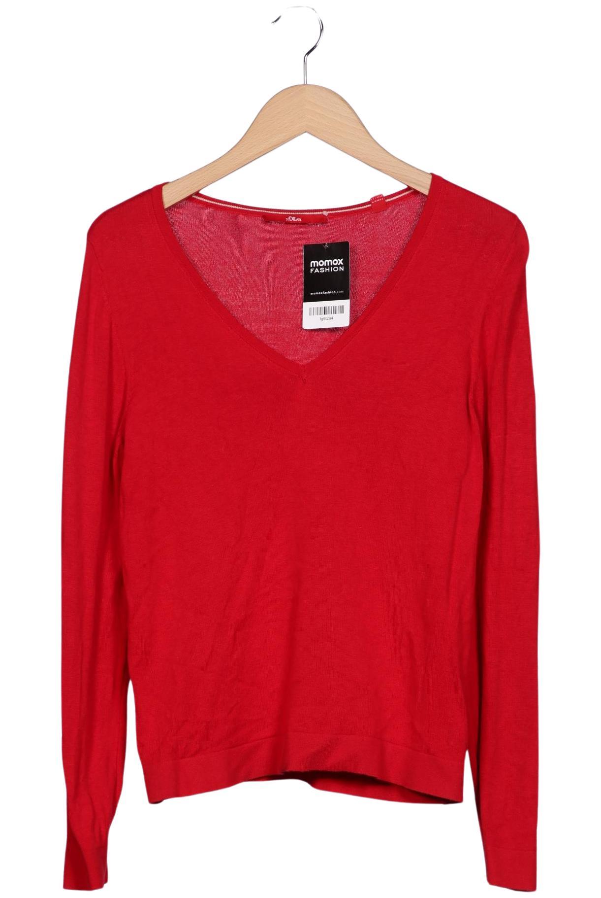 

s.Oliver Damen Pullover, rot, Gr. 36