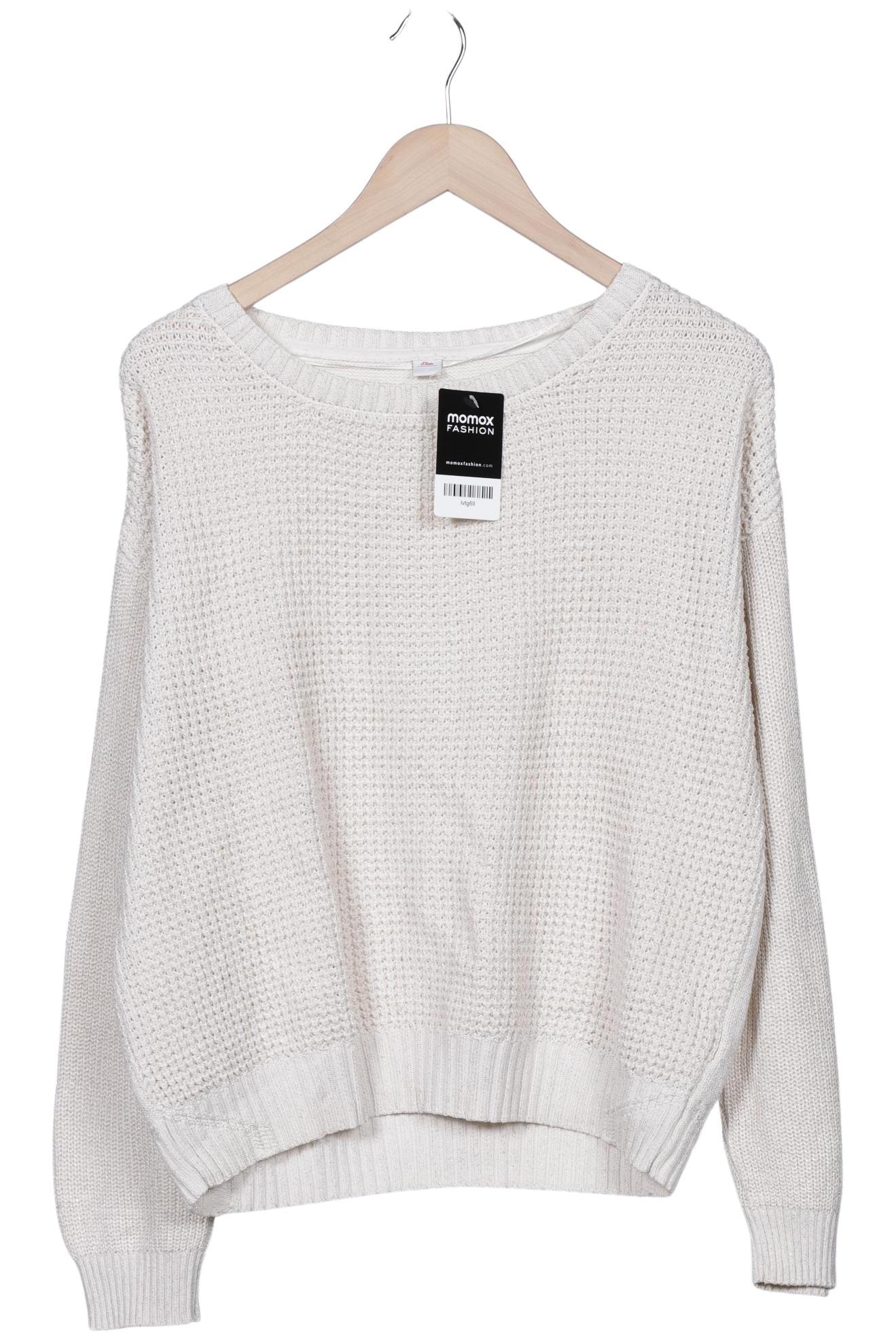 

s.Oliver Damen Pullover, cremeweiß, Gr. 42