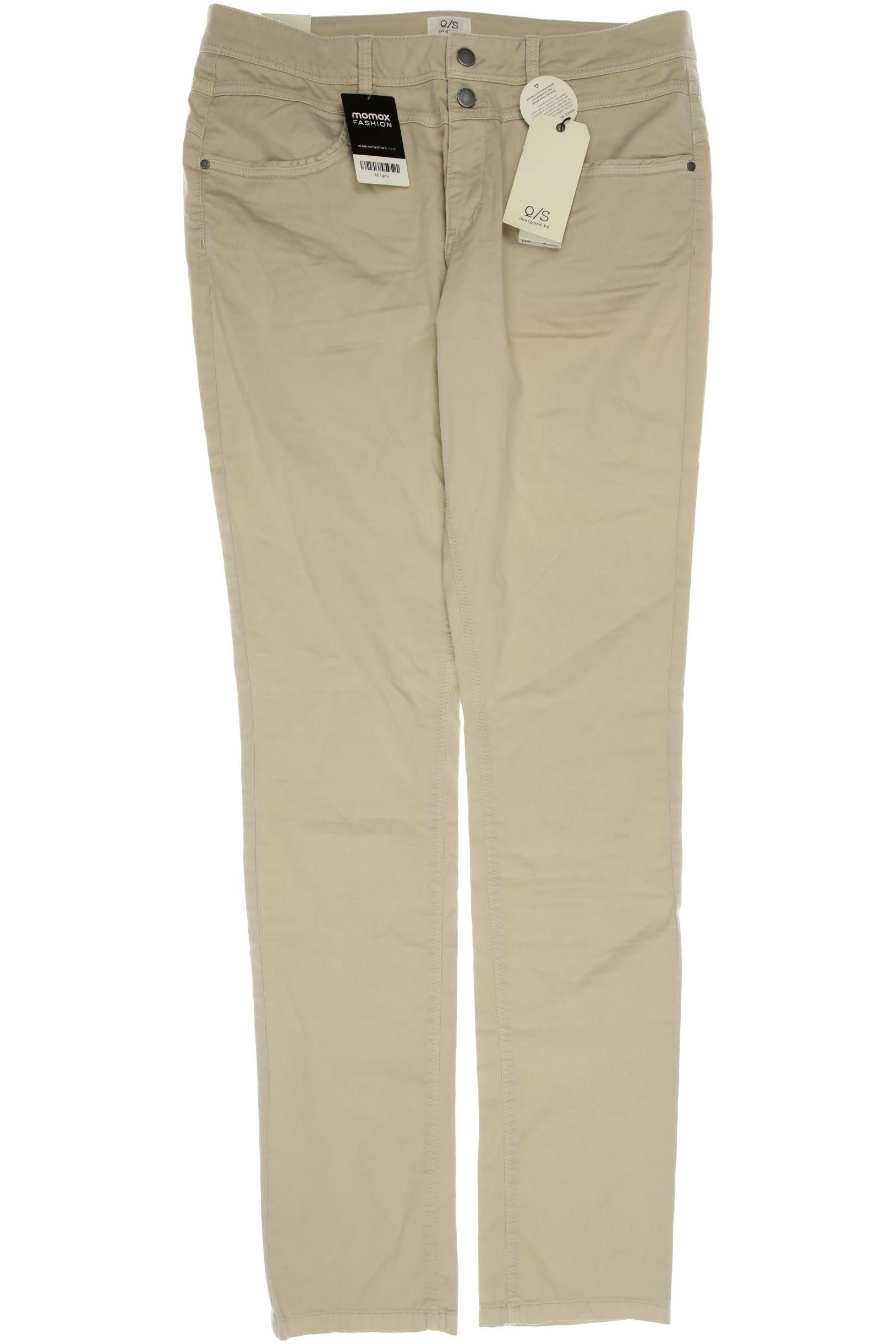 

s.Oliver Damen Stoffhose, cremeweiß, Gr. 44