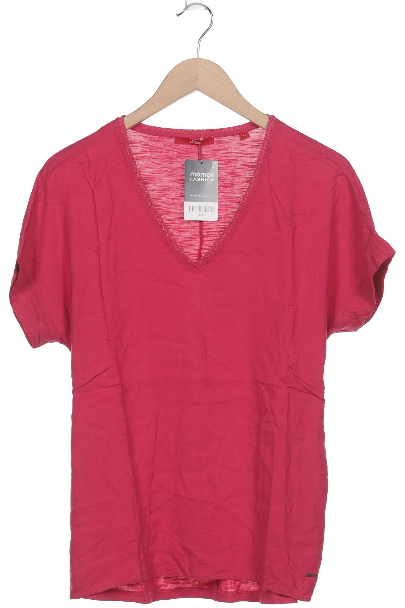 

s.Oliver Damen T-Shirt, pink, Gr. 42