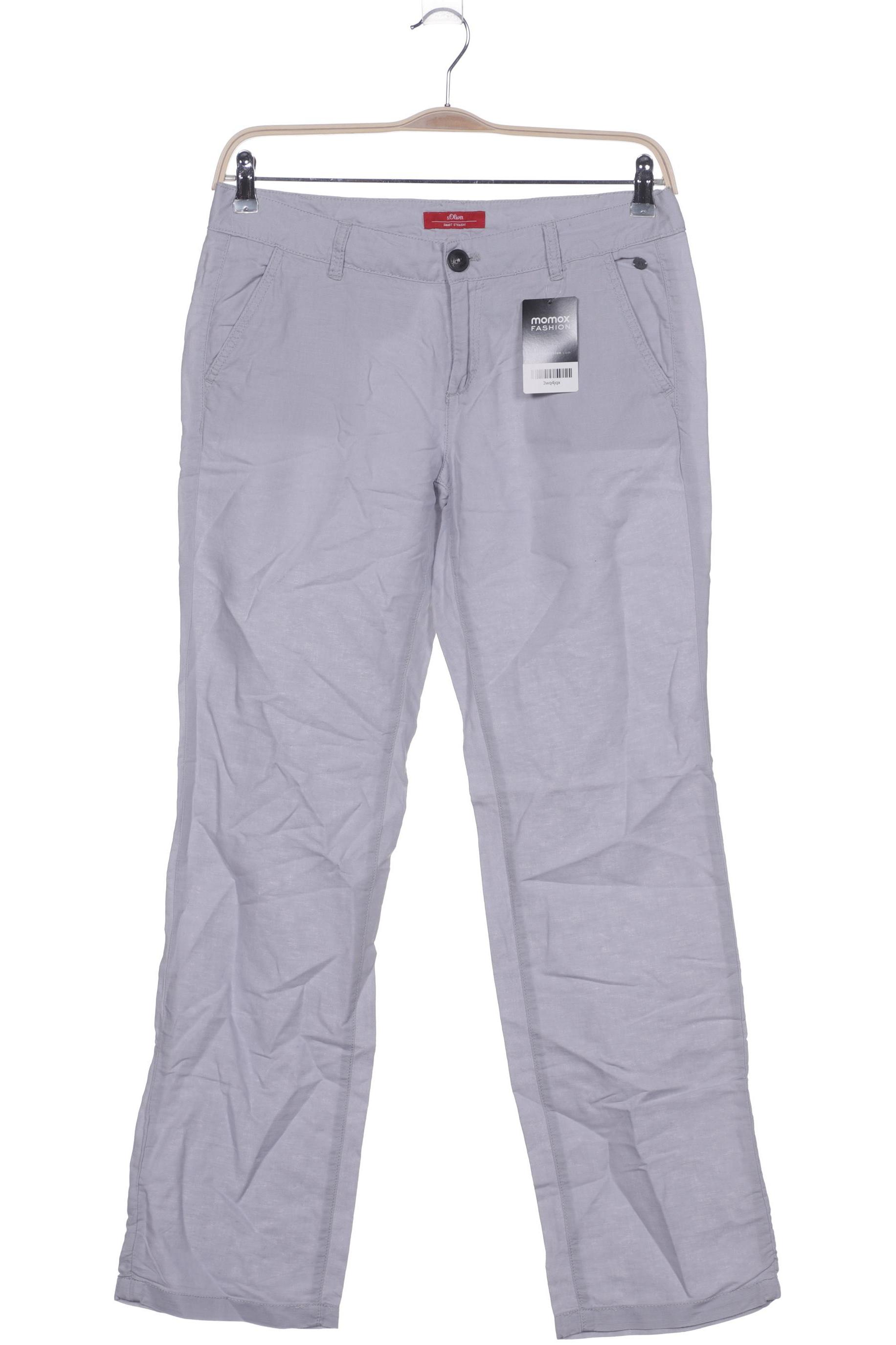 

s.Oliver Damen Stoffhose, hellblau, Gr. 38