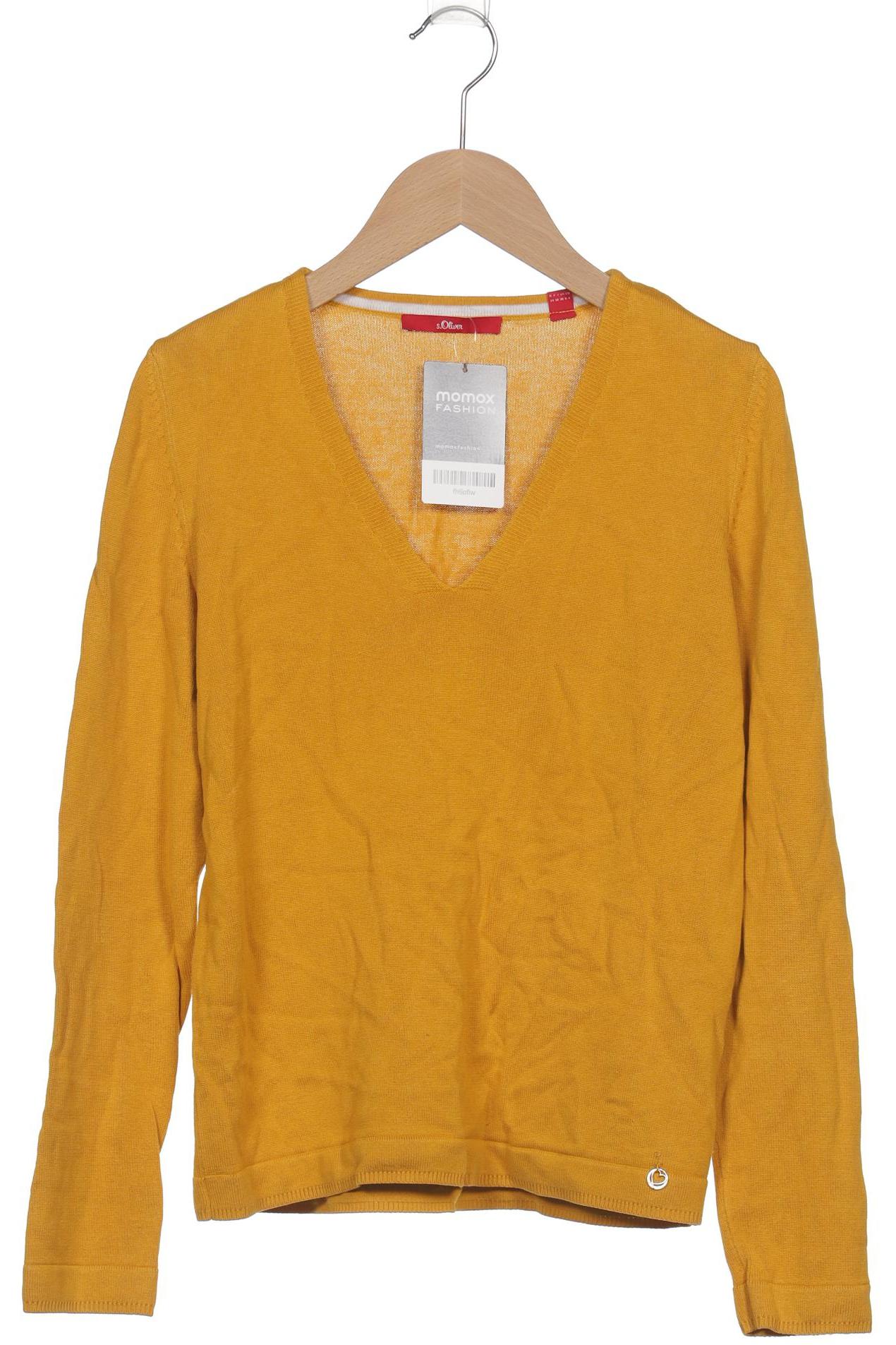 

s.Oliver Damen Pullover, orange, Gr. 34