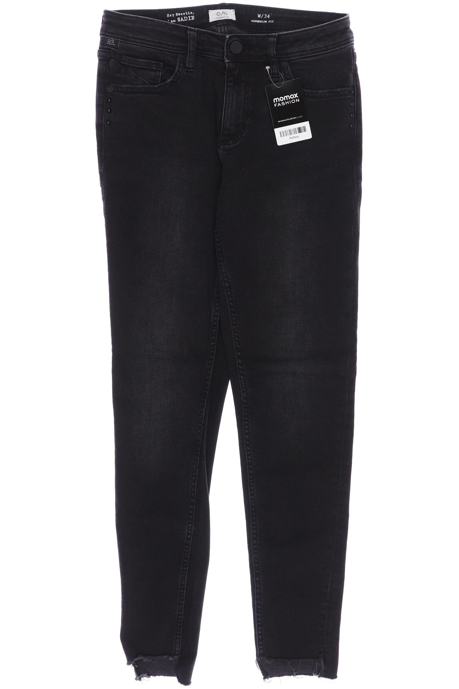 

s.Oliver Damen Jeans, grau