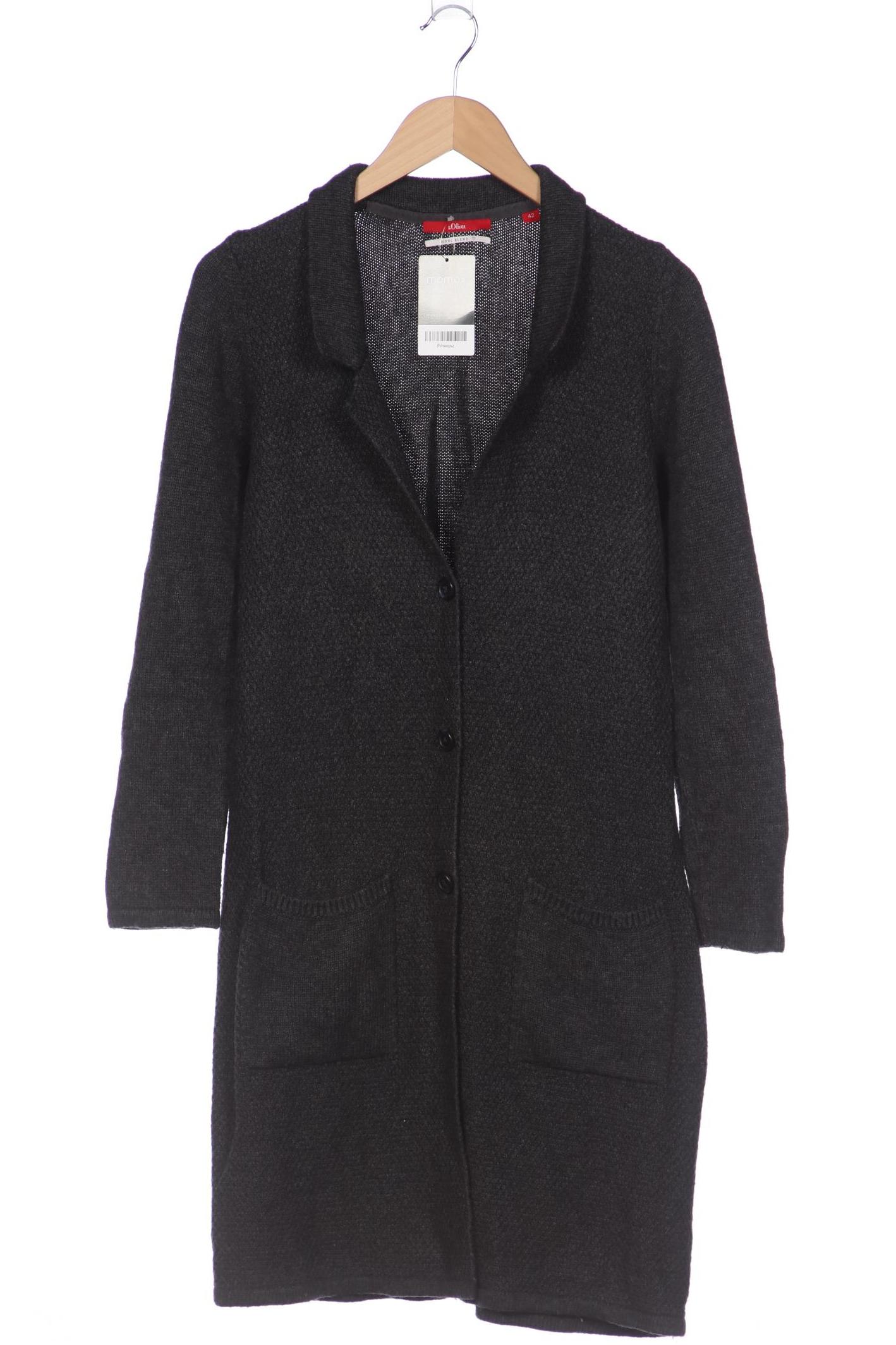 

s.Oliver Damen Strickjacke, grau