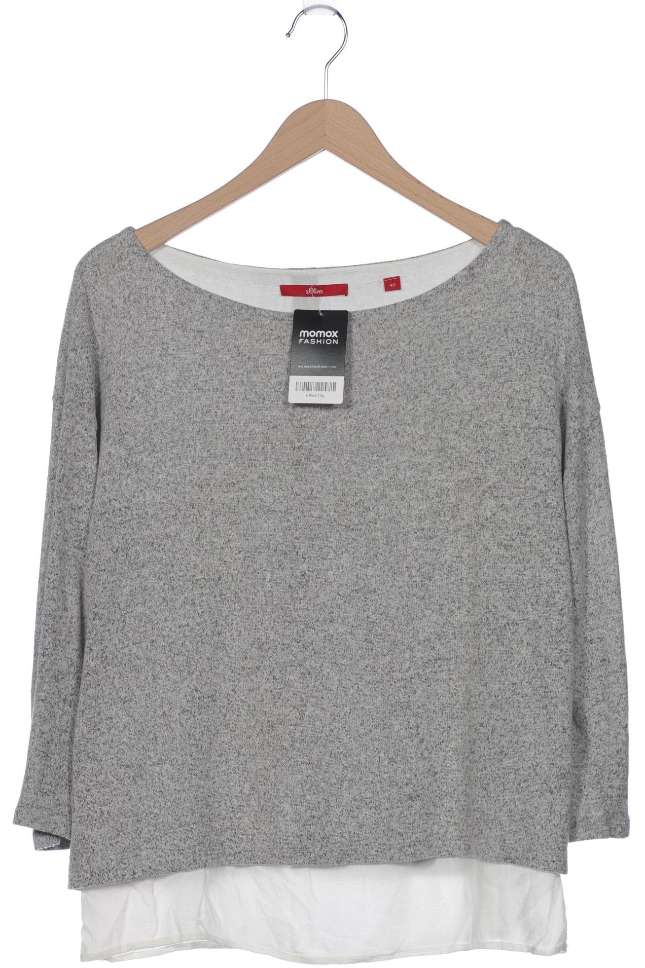 

s.Oliver Damen Pullover, grau
