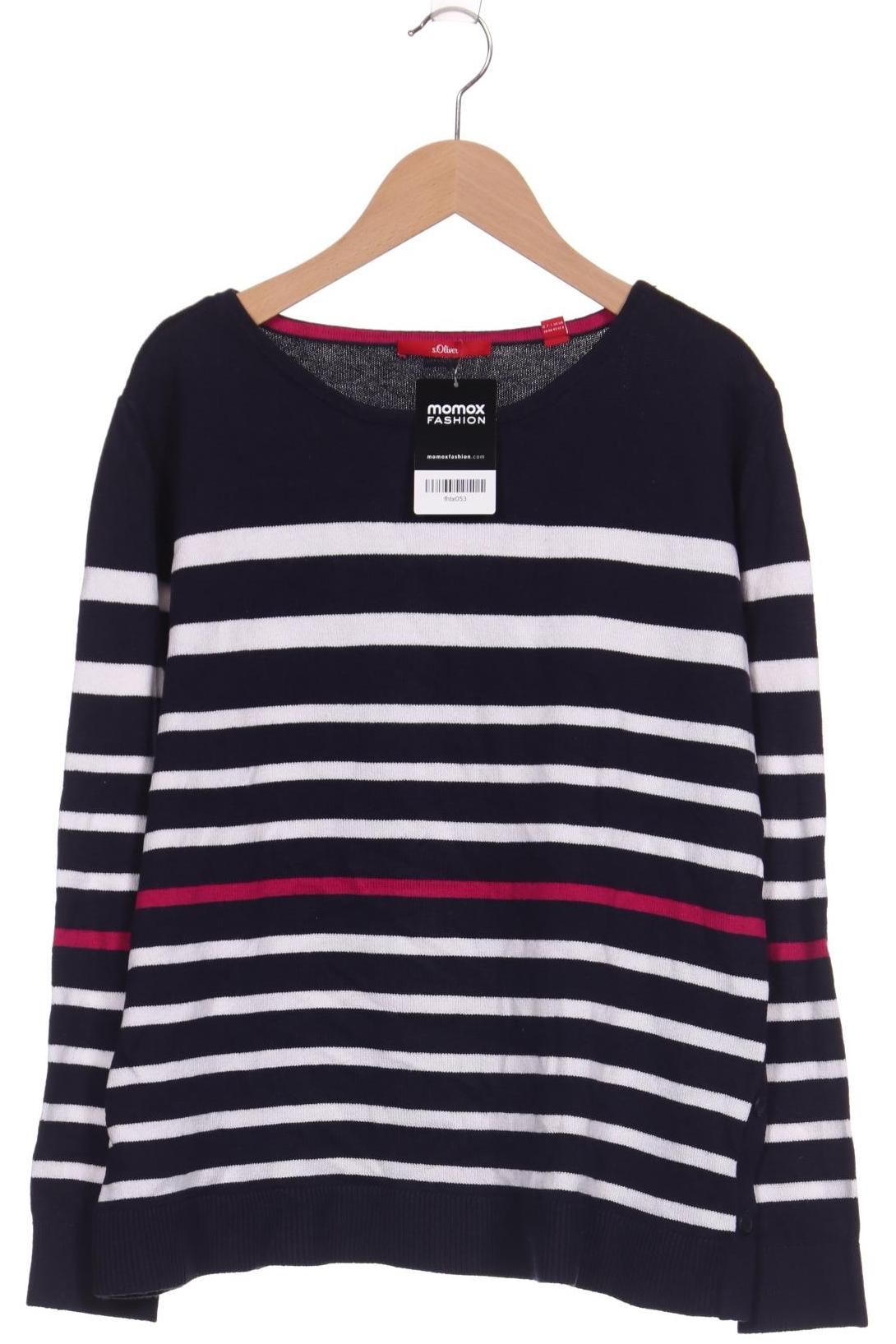 

s.Oliver Damen Pullover, marineblau