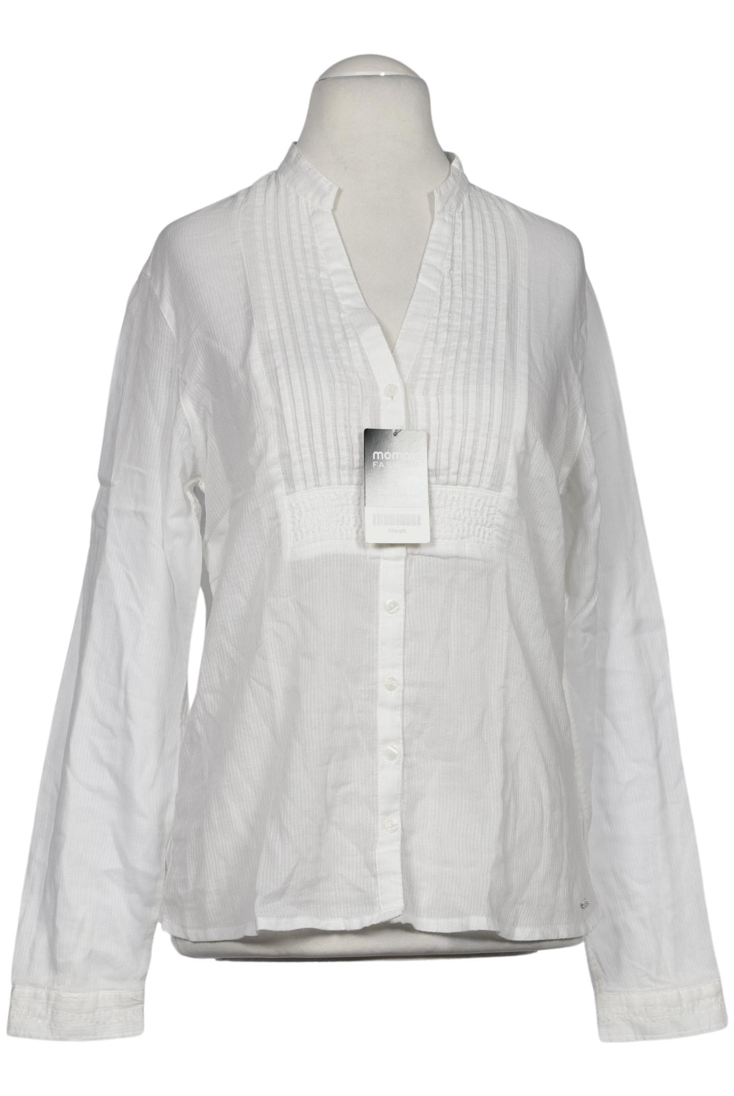 

s.Oliver Damen Bluse, cremeweiß, Gr. 38