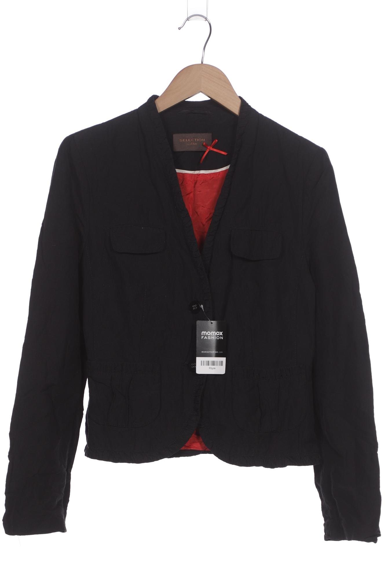 

s.Oliver Damen Jacke, schwarz, Gr. 40