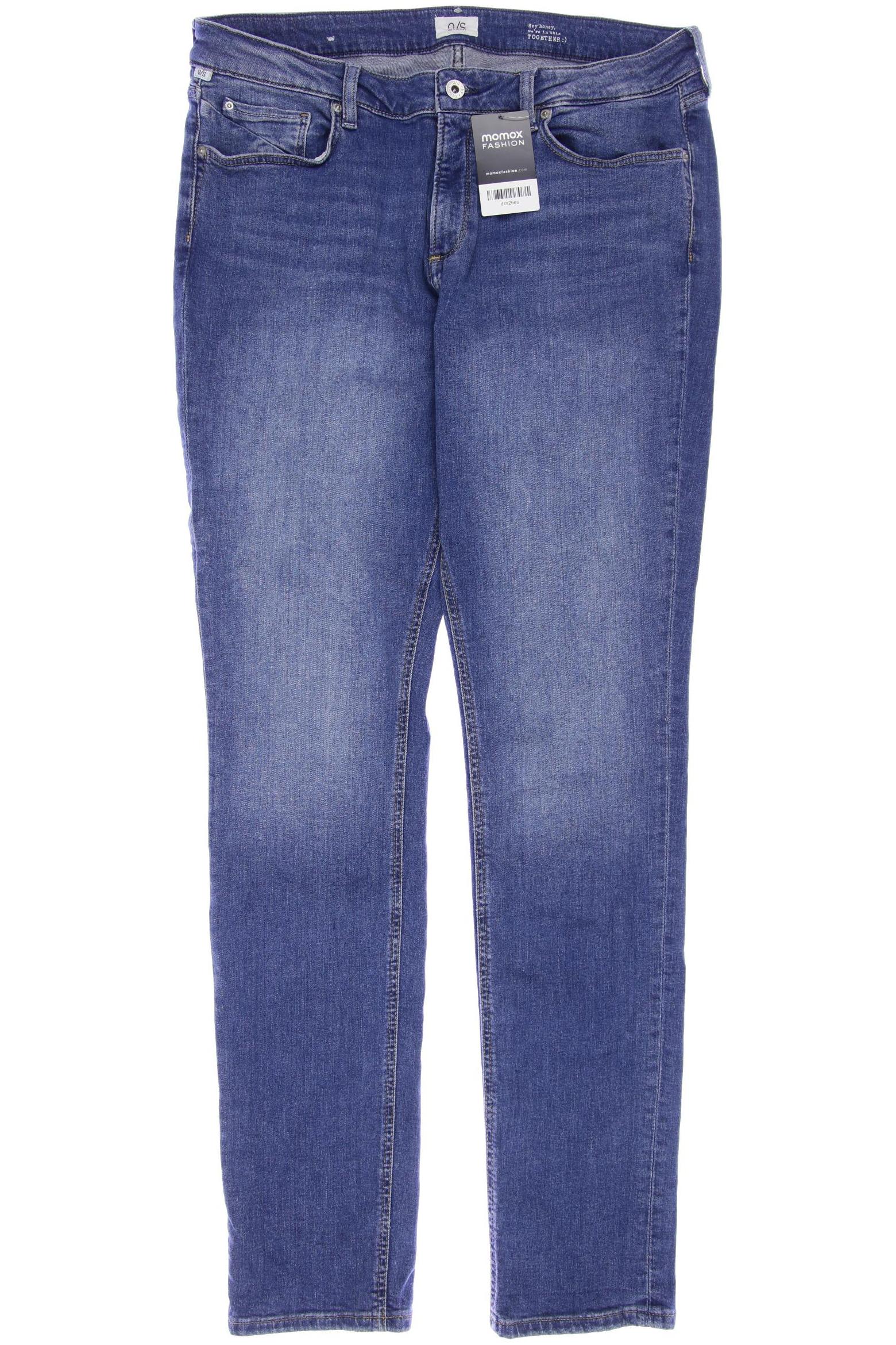 

s.Oliver Damen Jeans, blau