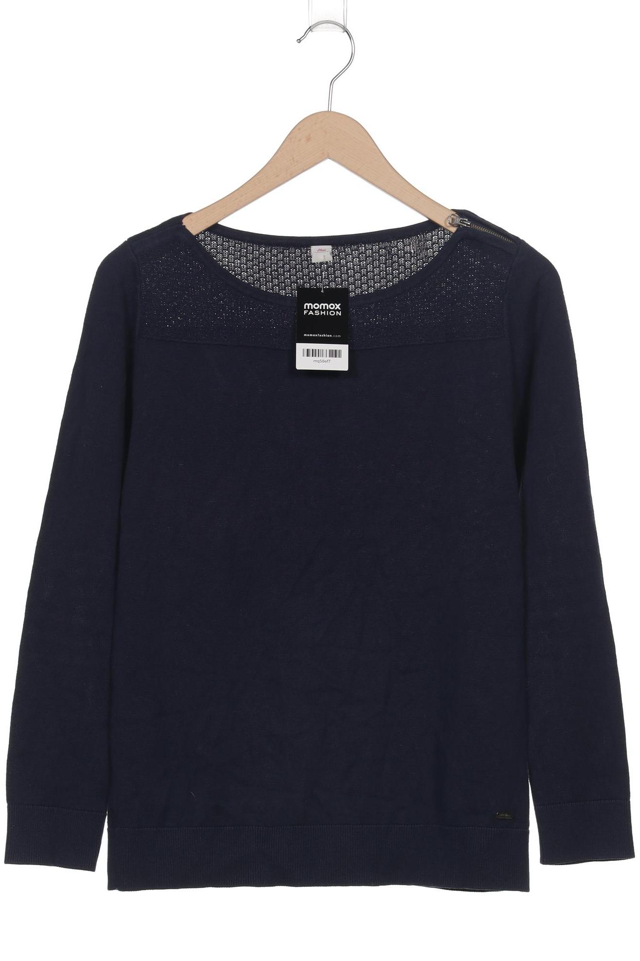 

s.Oliver Damen Pullover, marineblau, Gr. 40