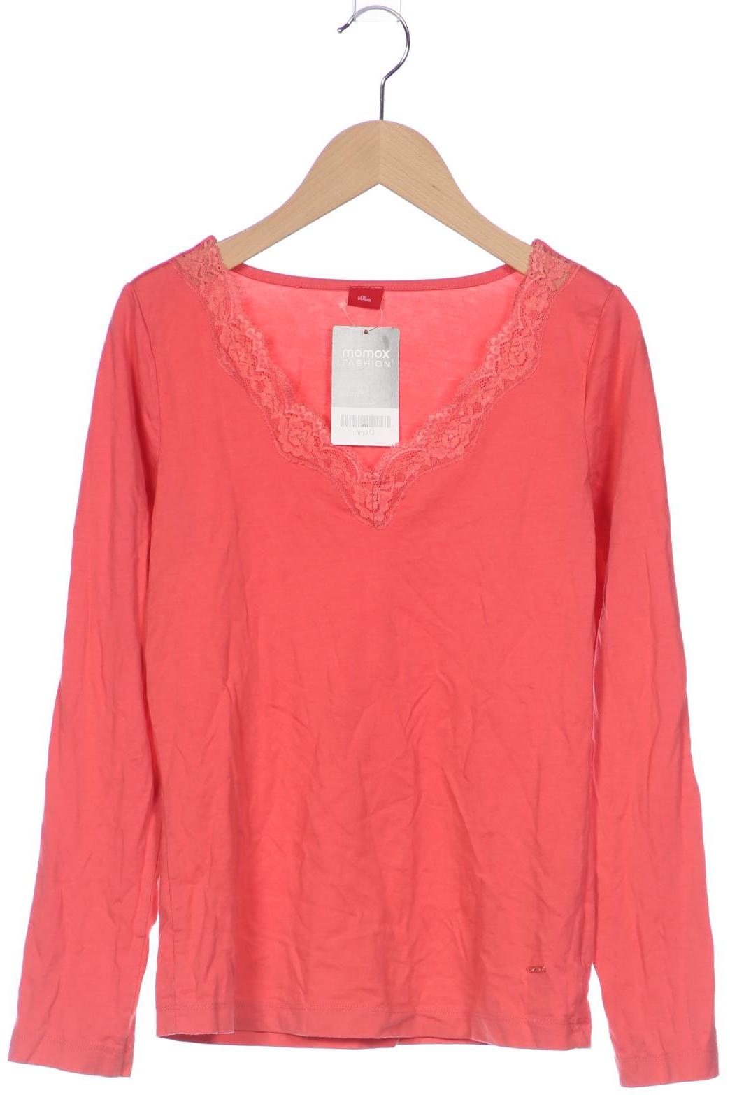 

s.Oliver Damen Langarmshirt, pink, Gr. 32