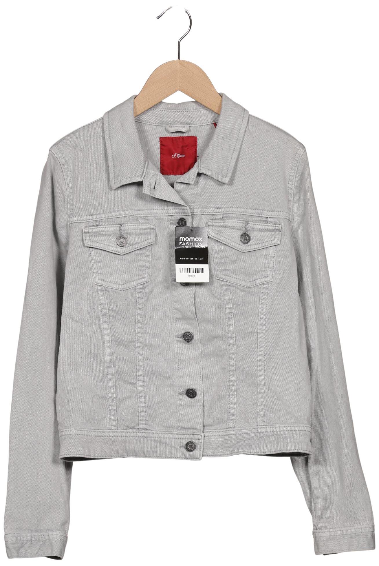 

s.Oliver Damen Jacke, grau, Gr. 36